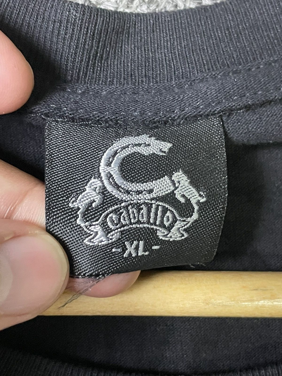 Designer × Japanese Brand × Vintage Caballo x Samurai Over Print Men’s Tshirt (35) Size US XL / EU 56 / 4 - 9 Thumbnail