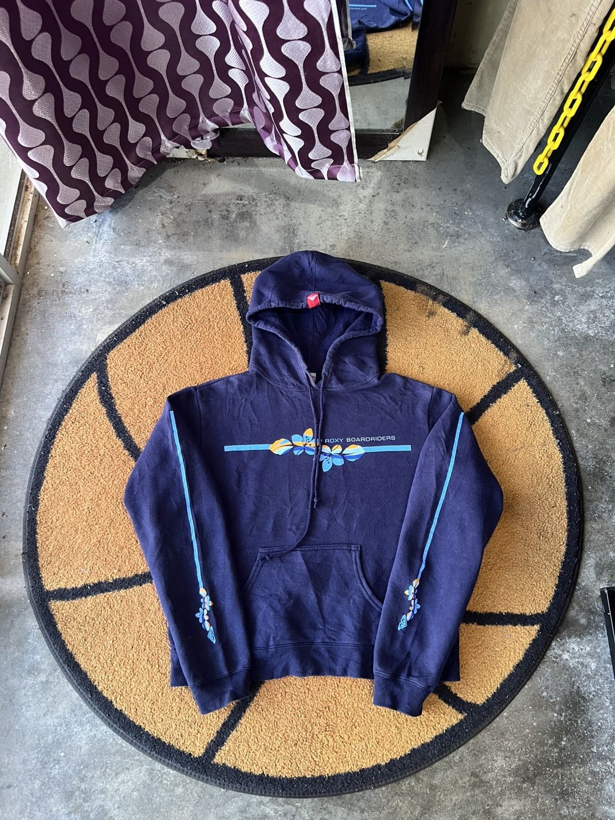 Quiksilver 🔥Roxy Boardriders Pullover Cropped Hoodie Size US S / EU 44-46 / 1 - 1 Thumbnail