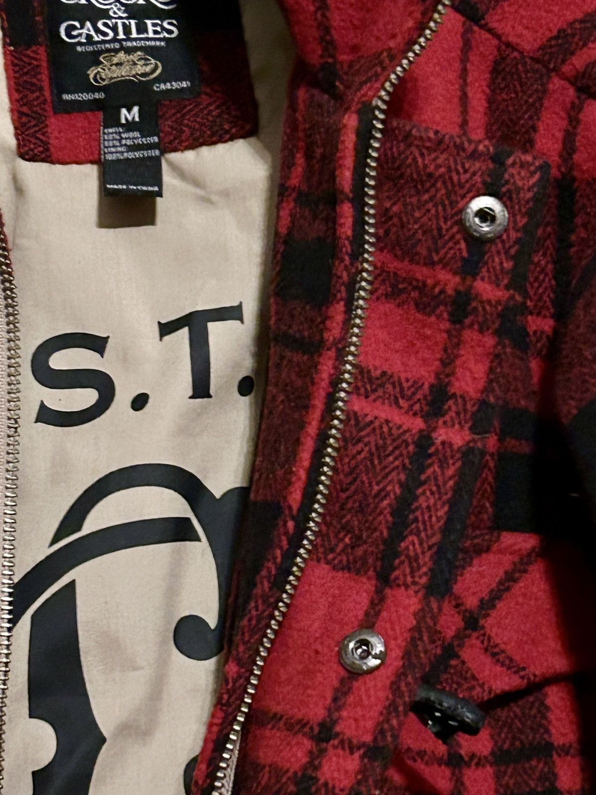 Crooks & Castles Crooks & Castles Plaid Jacket Coat Size US M / EU 48-50 / 2 - 6 Thumbnail