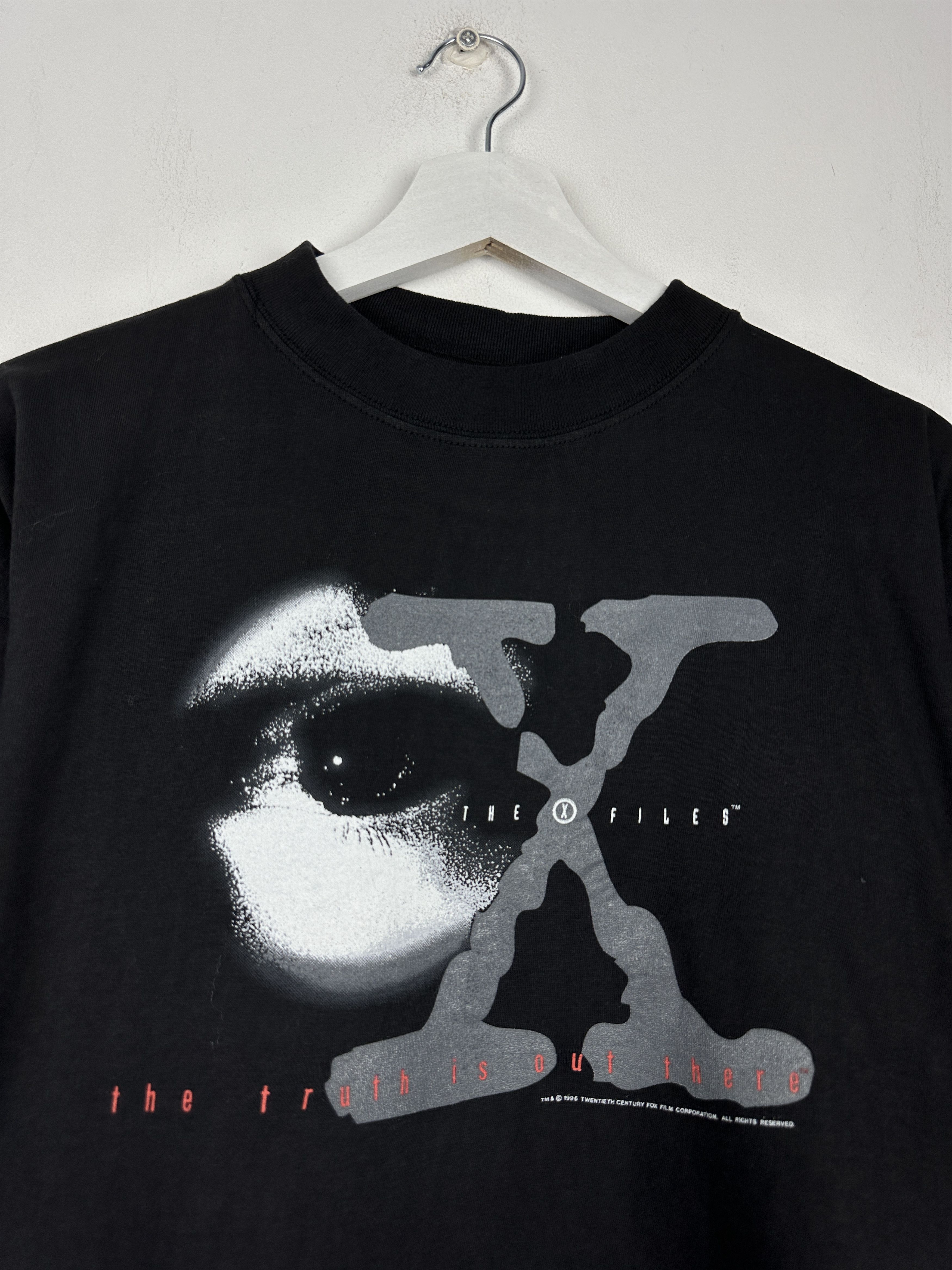 Vintage 90s X-Files The Truth Graphic Movie T Shirt Tee Horror UFO Size US L / EU 52-54 / 3 - 3 Thumbnail