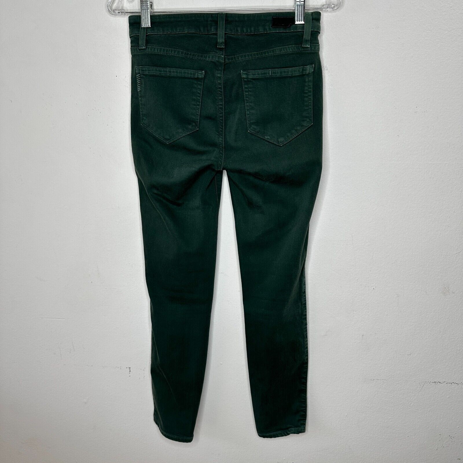 Paige Paige Green Petite Verdugo Ankle Skinny Mid Rise Jean 26P Size 26" / US 2 / IT 38 - 4 Thumbnail