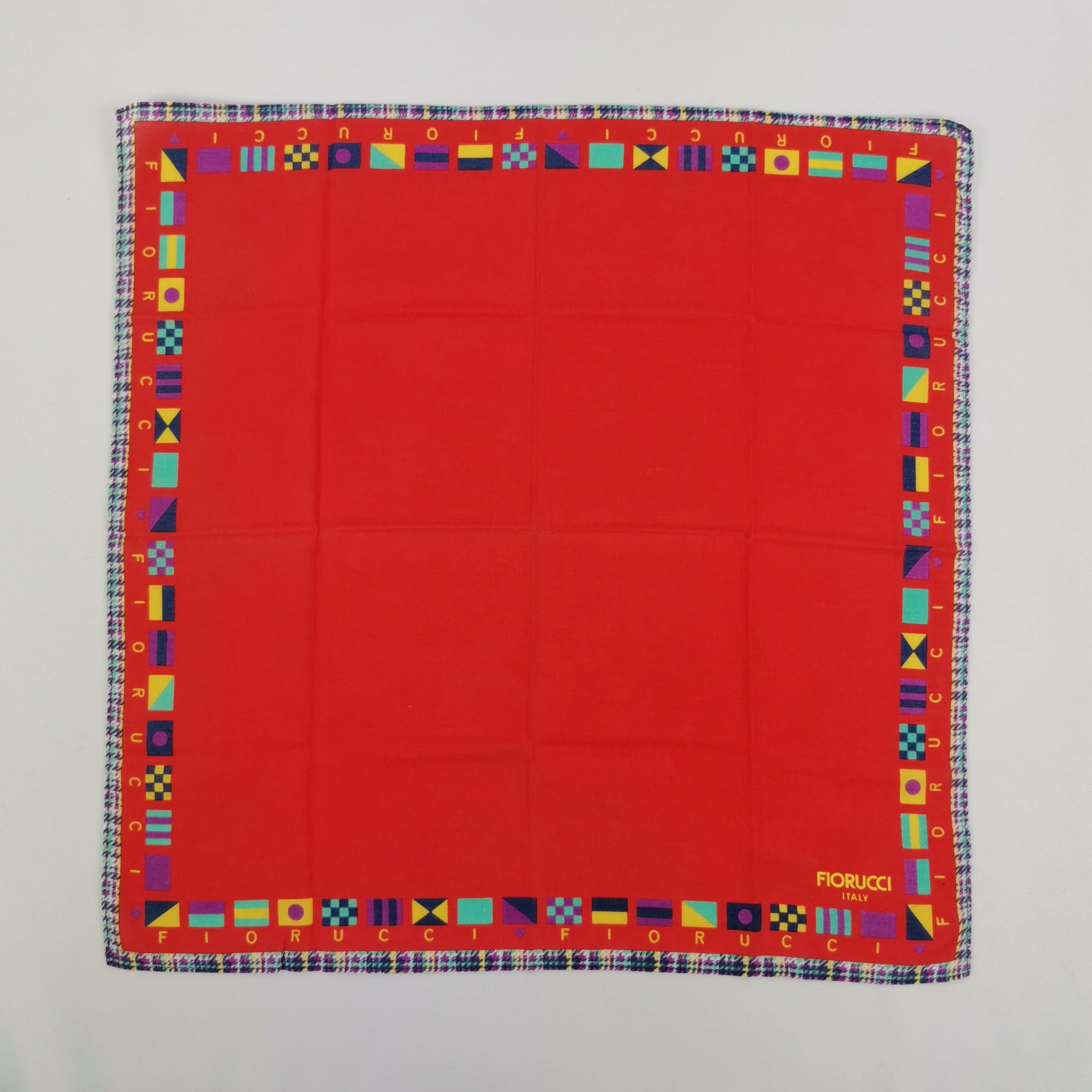 Fiorucci Vintage Fiorucci Handkerchief Neckerchief Bandana Size ONE SIZE - 2 Thumbnail