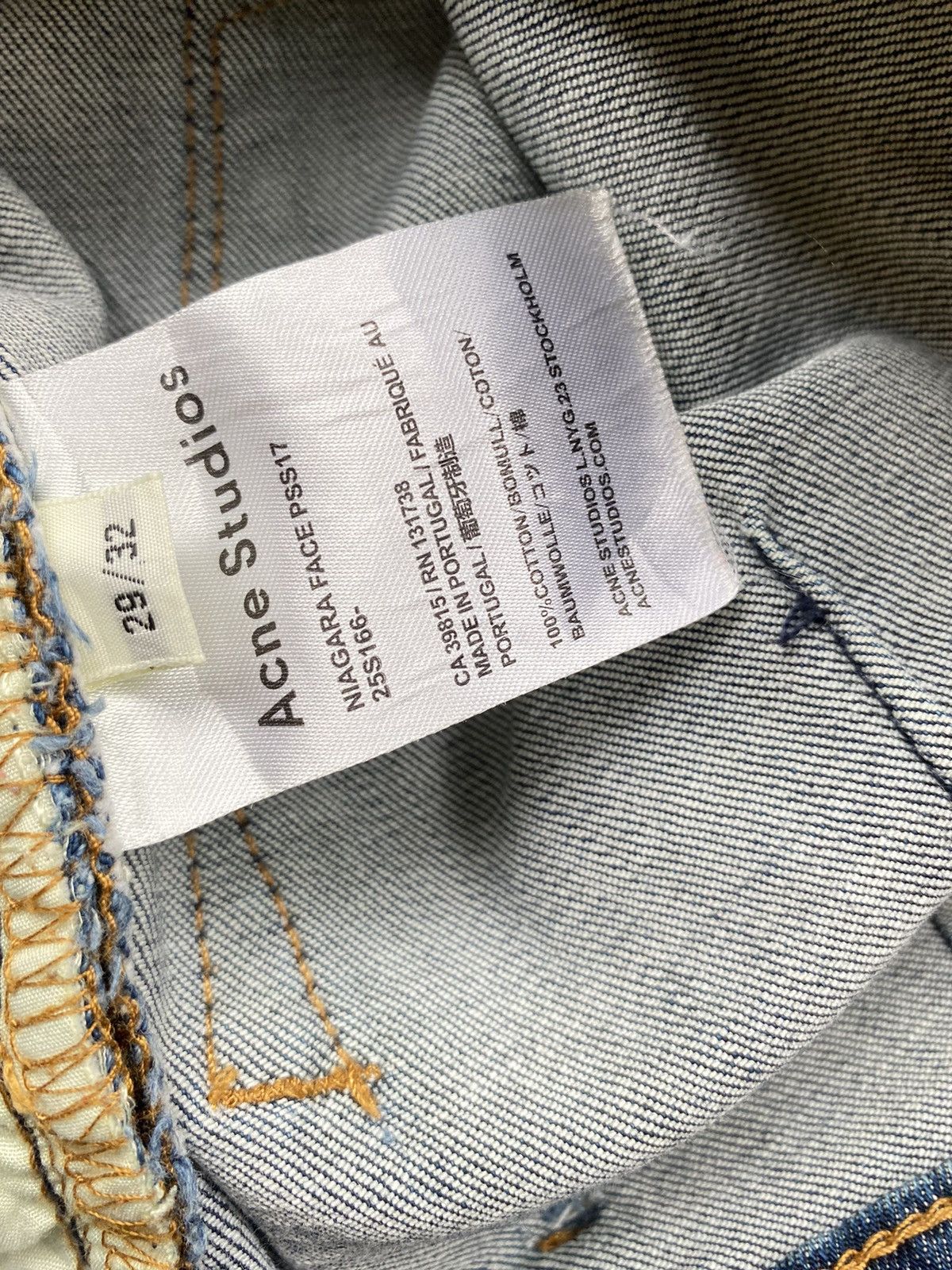 Acne Studios Acne Studios denim jeans Size 29" - 15 Thumbnail
