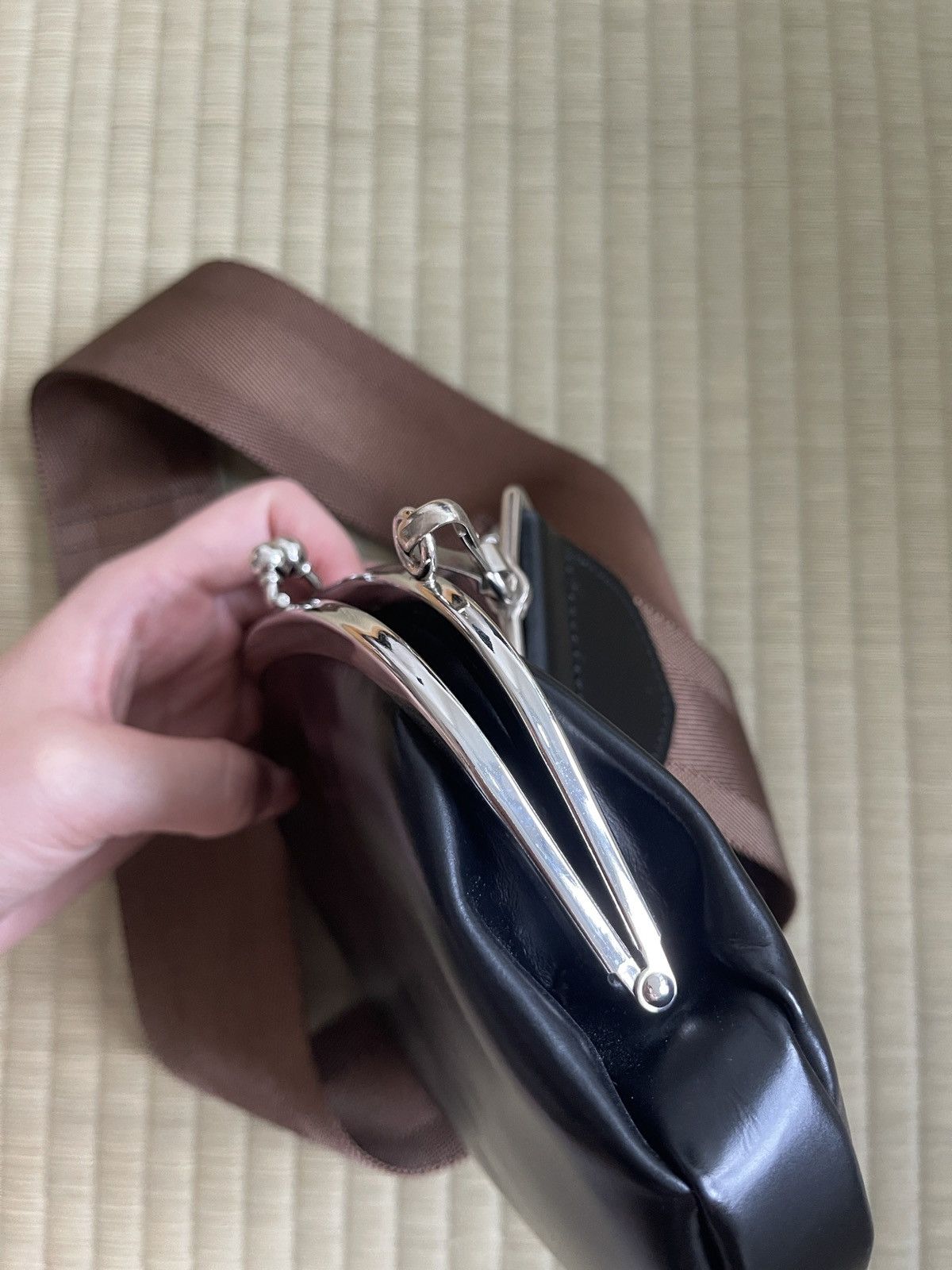 Comme des Garcons COMME DES GARCONS Gamaguchi / Kisslock Frame Bag Size ONE SIZE - 7 Thumbnail