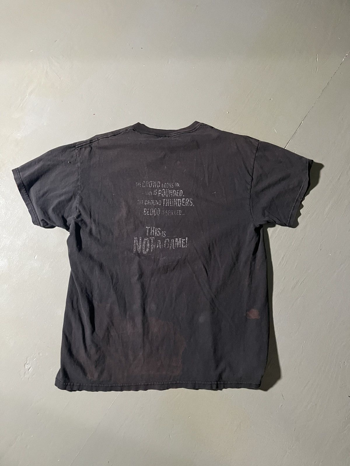 Other Vintage “This Is Not A Game” t-shirt Size US L / EU 52-54 / 3 - 4 Thumbnail