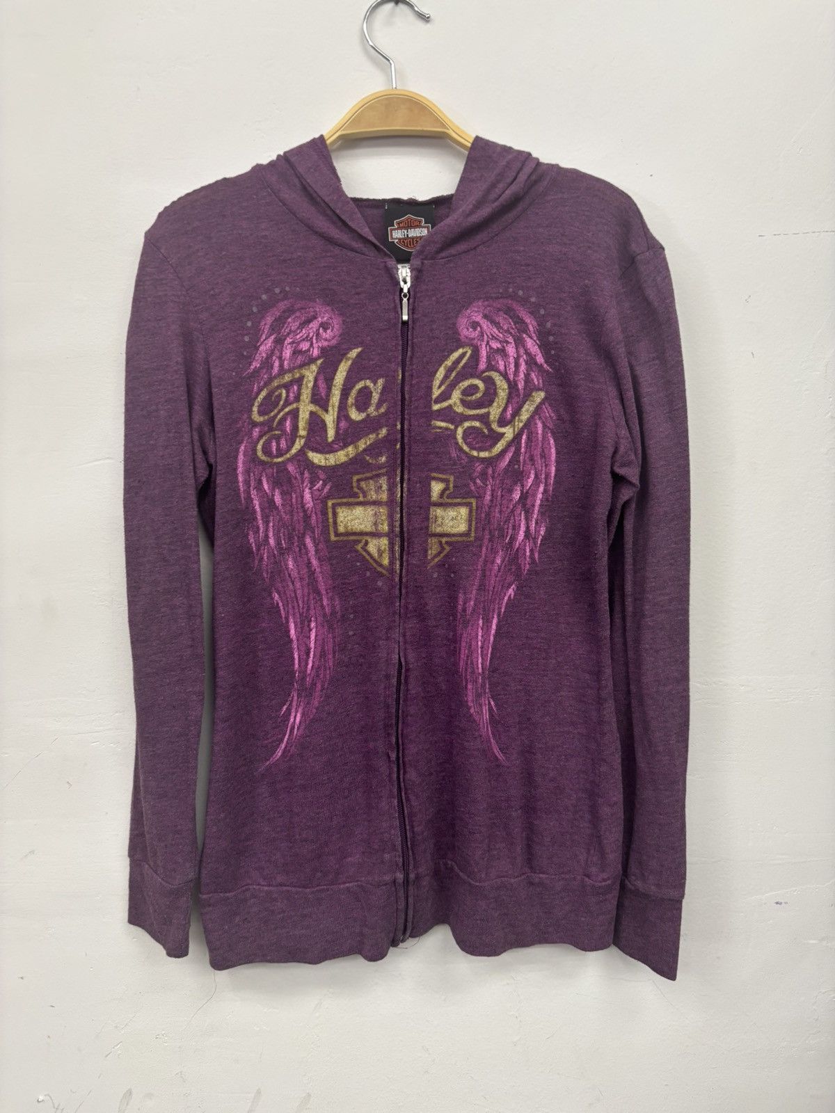 Harley Davidson Harley Davidson purple ultra thin zip up Size M / US 6-8 / IT 42-44 - 1 Thumbnail