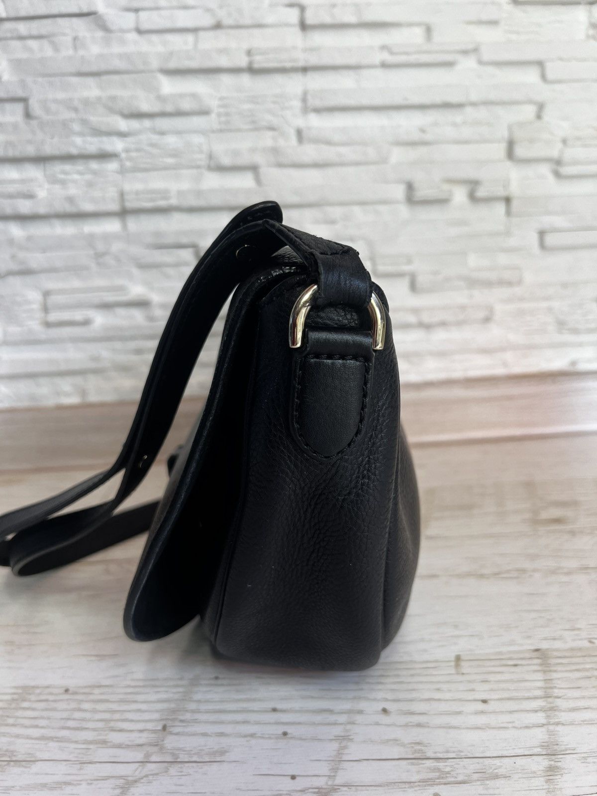 Mulberry Mulberry Tessie Black Leather Crossbody Bag Size ONE SIZE - 5 Thumbnail