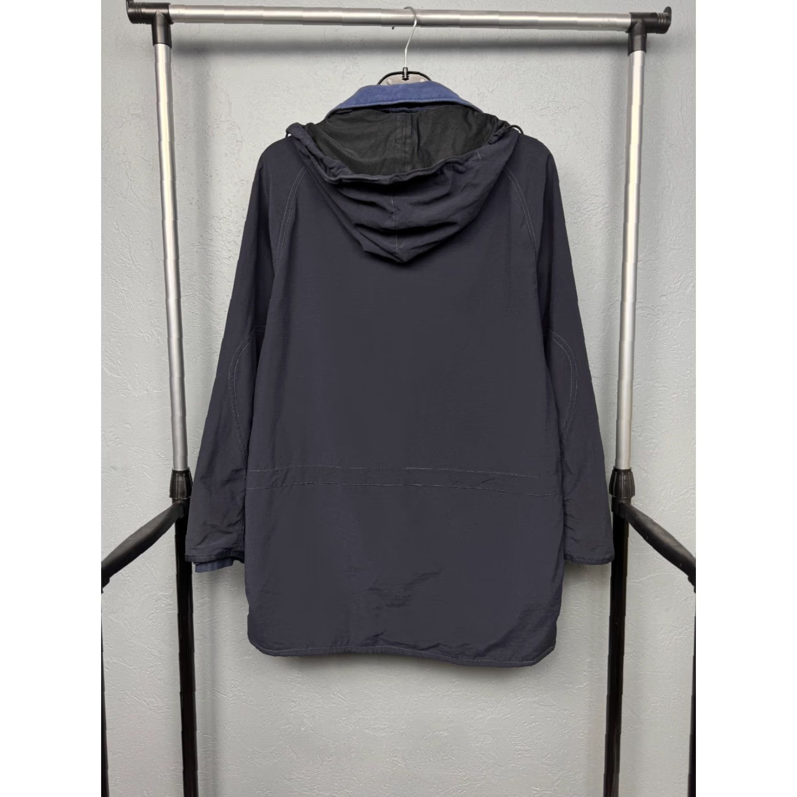 Barbour VINTAGE Barbour Jacket 90s Mens Nylon Blue S - 90s Rain Coat, Zip Closure, Barbour, Jacket, Men, Size S, Blue, Nylon, 90s Theme Size US S / EU 44-46 / 1 - 8 Thumbnail