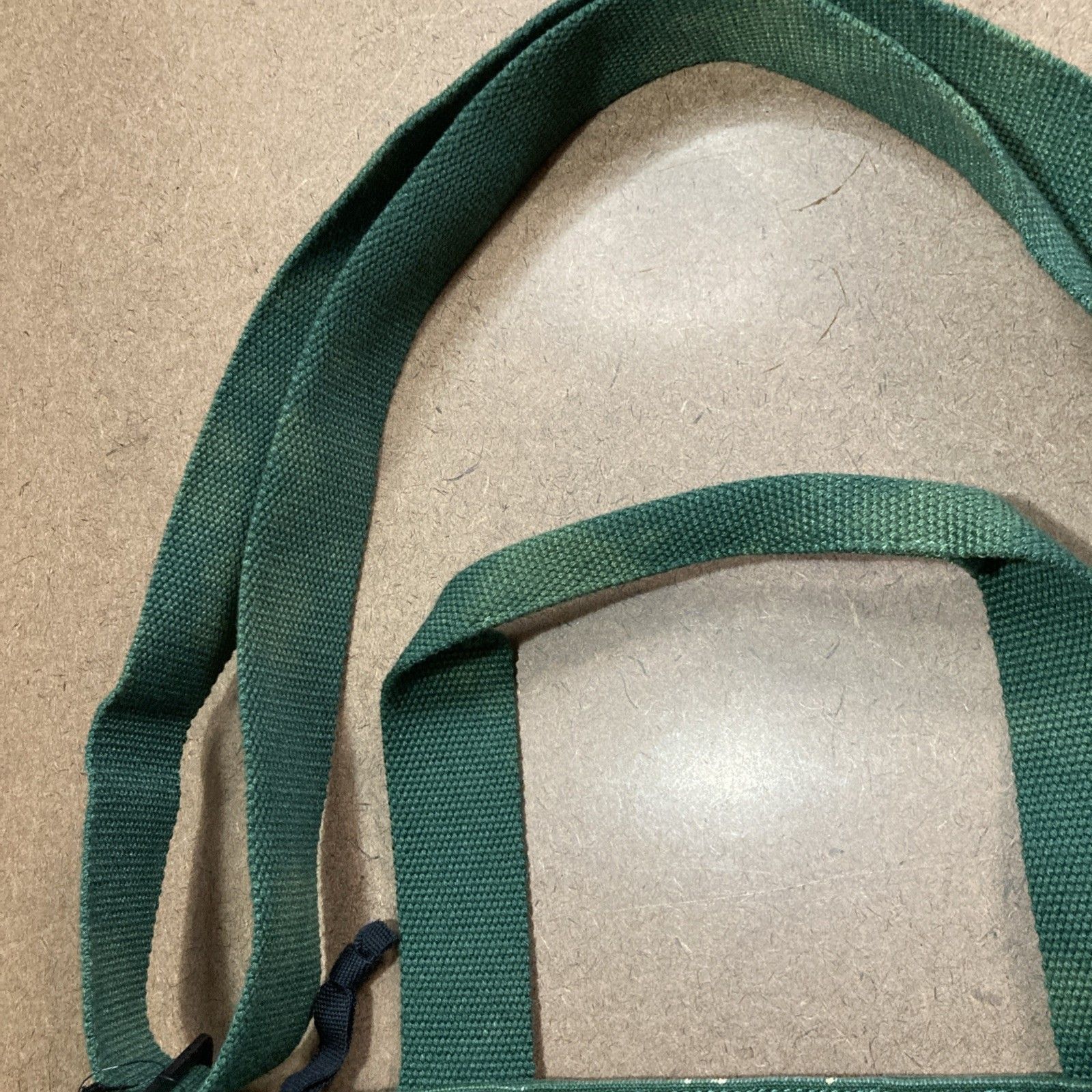 Levi's Levis Denim Green Customized Bleached Tote Bag With Pockets Size ONE SIZE - 8 Thumbnail