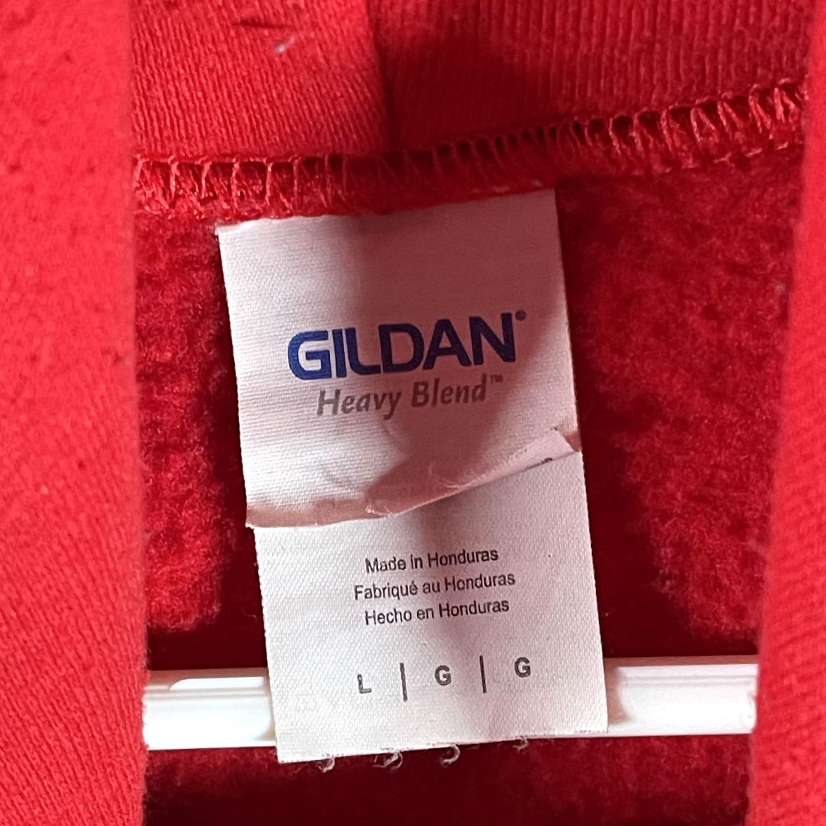 Gildan Not Today Satan Hoodie Mens Large Red GOD FAITH Christian Pullover Y2K Funny Size US L / EU 52-54 / 3 - 4 Thumbnail