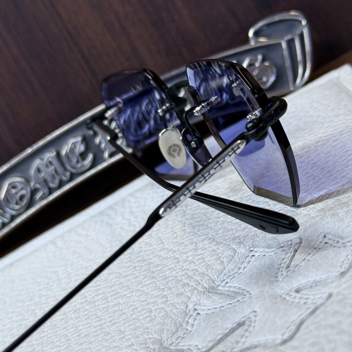 Chrome Hearts Chrome Hearts Hole Shot 1/1 Sunglasses Size ONE SIZE - 9 Thumbnail