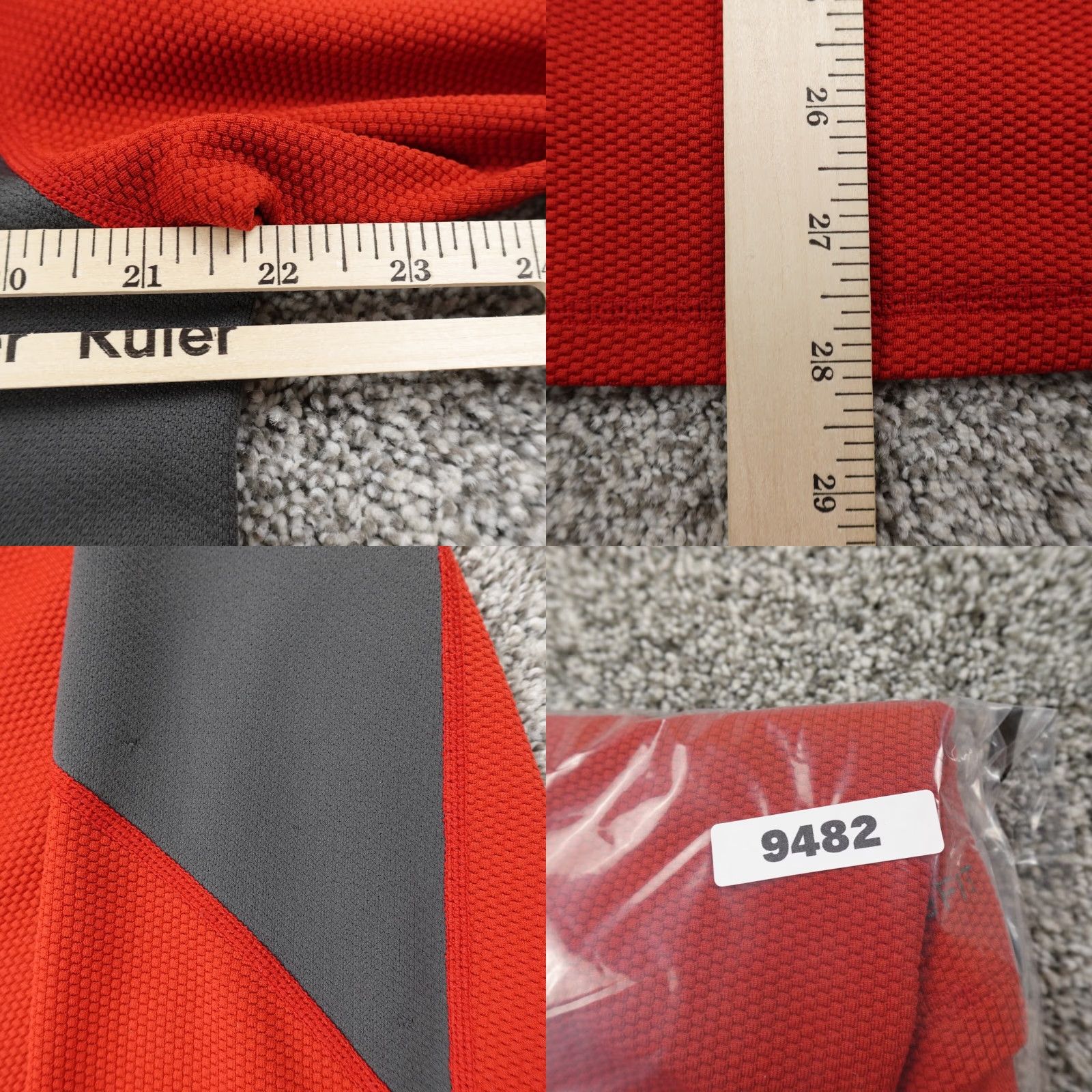 Nike Nike Sweater Mens L Orange ACG FitDry Pullover Mock Zip Sweatshirt Jacket Active Size US L / EU 52-54 / 3 - 8 Thumbnail