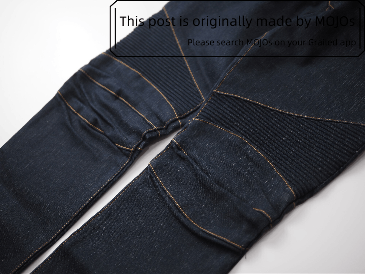 Balmain Sz 29 Balmain 14SS Bike Raw Denim mojos78 Size US 29 - 3 Thumbnail