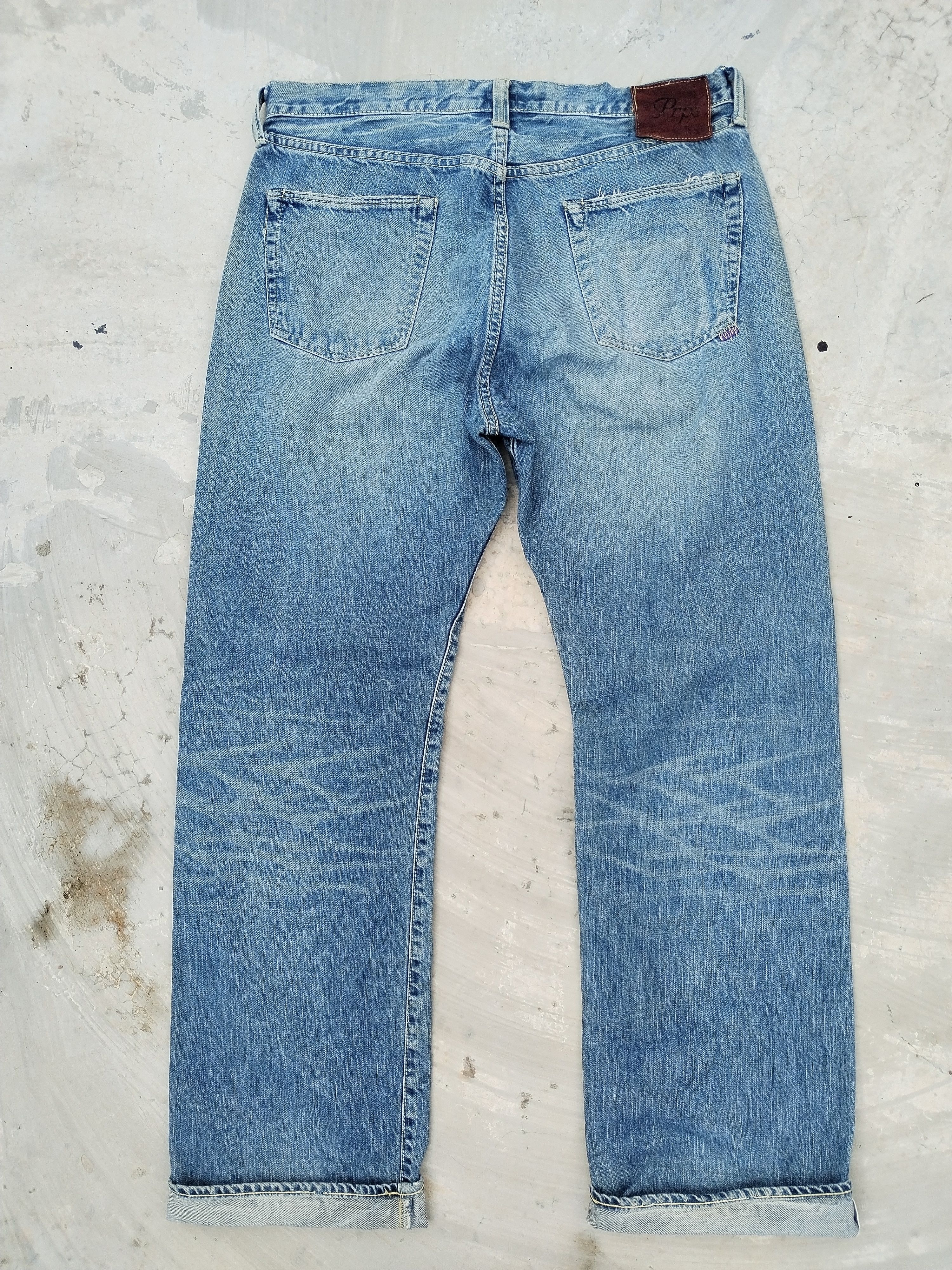 Prps PRPS Distressed Selvedge Jeans Size US 36 / EU 52 - 5 Thumbnail