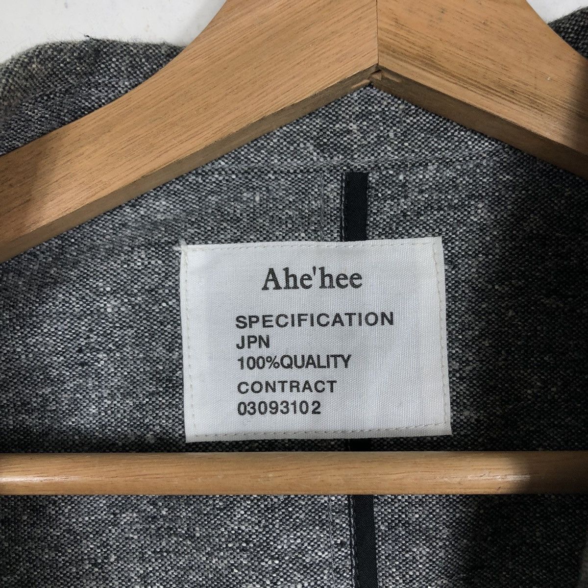 Japanese Brand 🔥Ahe’Hee Made in Japan Jacket Double Breast Size US M / EU 48-50 / 2 - 13 Thumbnail