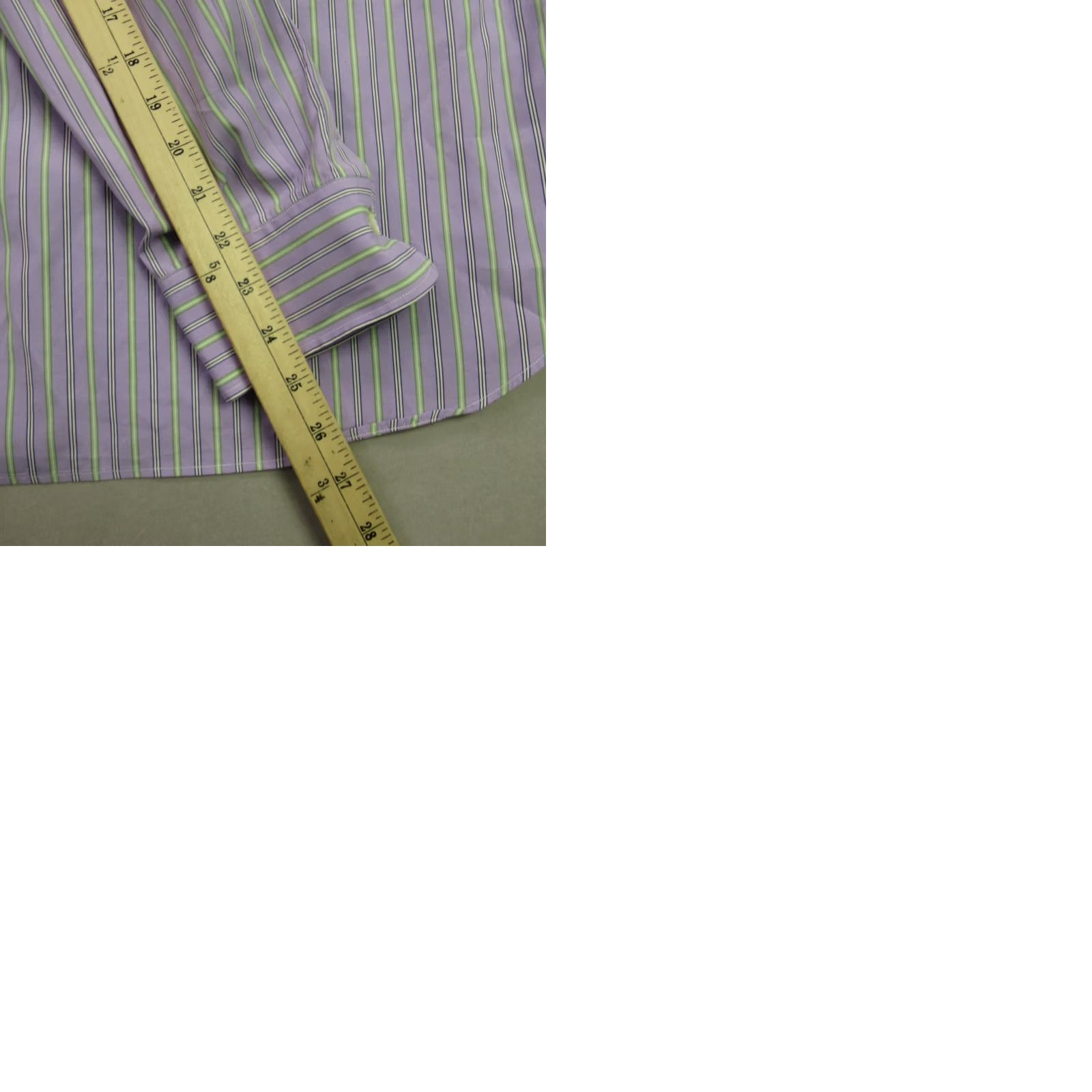 Polo Ralph Lauren Polo Ralph Lauren Shirt Mens 17 Long Sleeve Button Front Andrew Purple Stripes Shirt Mens 17 Long Sleeve Button Front Andrew Purple Stripes Size US L / EU 52-54 / 3 - 9 Thumbnail
