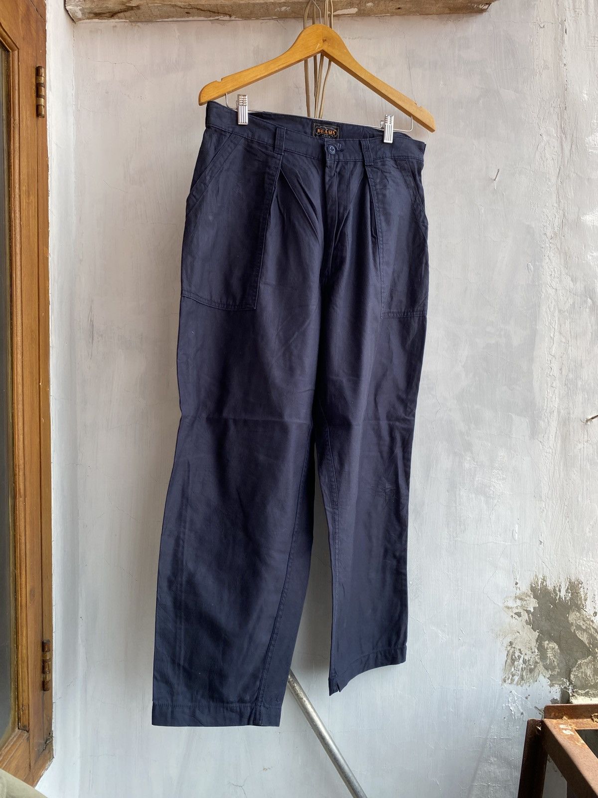 Beams Plus chino baggy pants m65 style Size US 30 / EU 46 - 1 Thumbnail