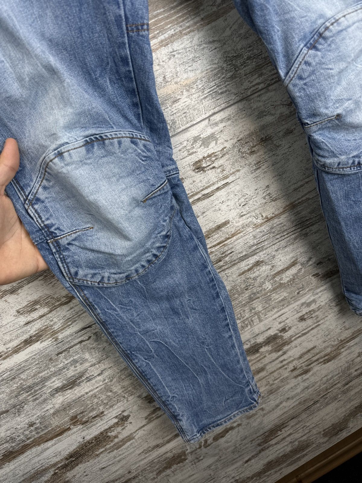 G-Star × Vintage Mens G Star Raw 5620 3D SLIM cargo pants jeans denim Size US 38 / EU 54 - 9 Thumbnail