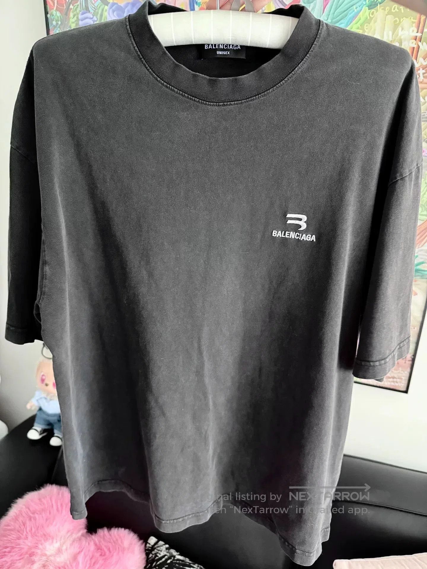 Balenciaga balenciaga logo print short sleeve t-shirt. Size US L / EU 52-54 / 3 - 1 Thumbnail
