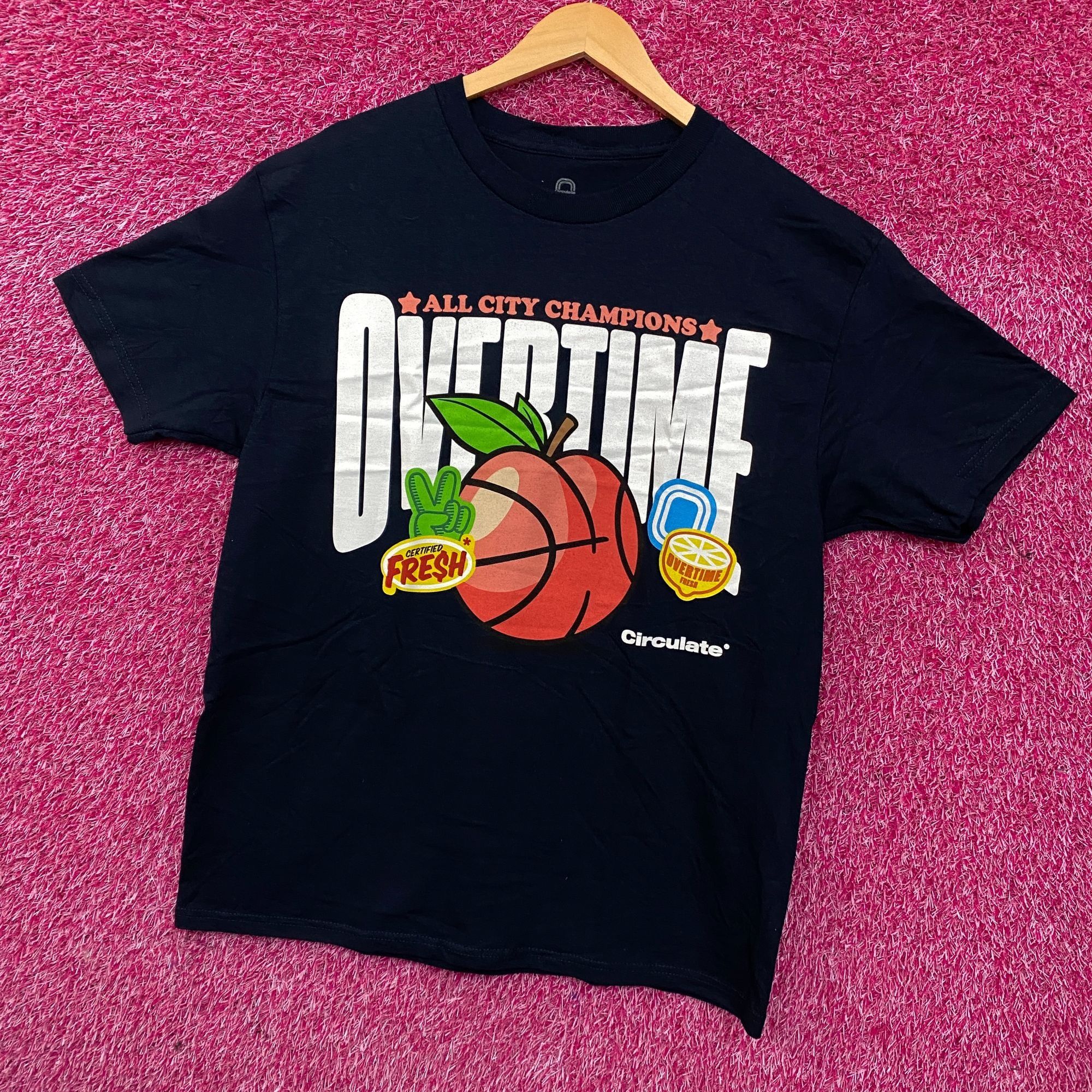 Other Circulate x Overtime "All City Champs" T-shirt Large Size US L / EU 52-54 / 3 - 3 Thumbnail