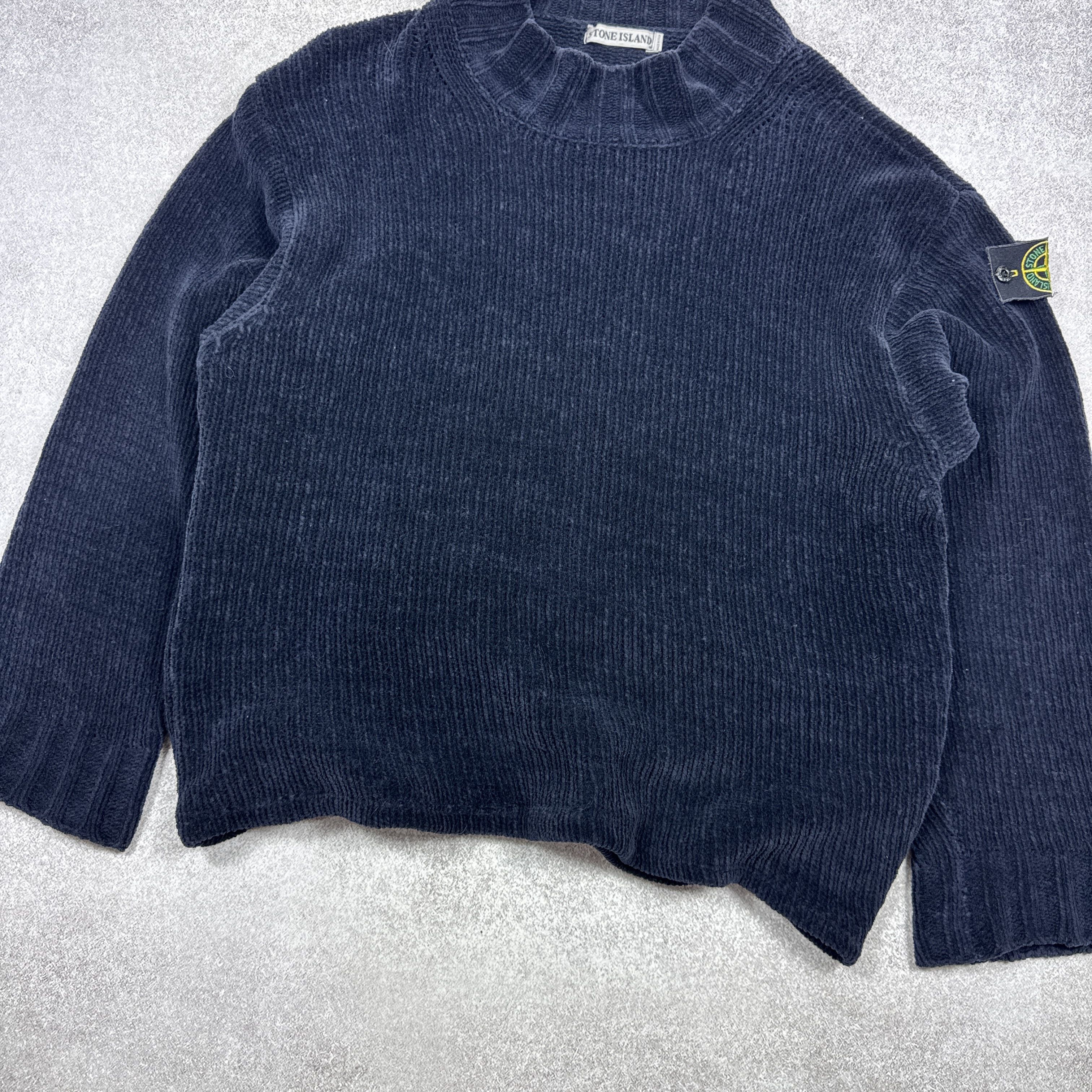 Stone Island RARE Vintage Stone Island 90s Knit Oversize Sweater Size XL Size US XL / EU 56 / 4 - 5 Thumbnail