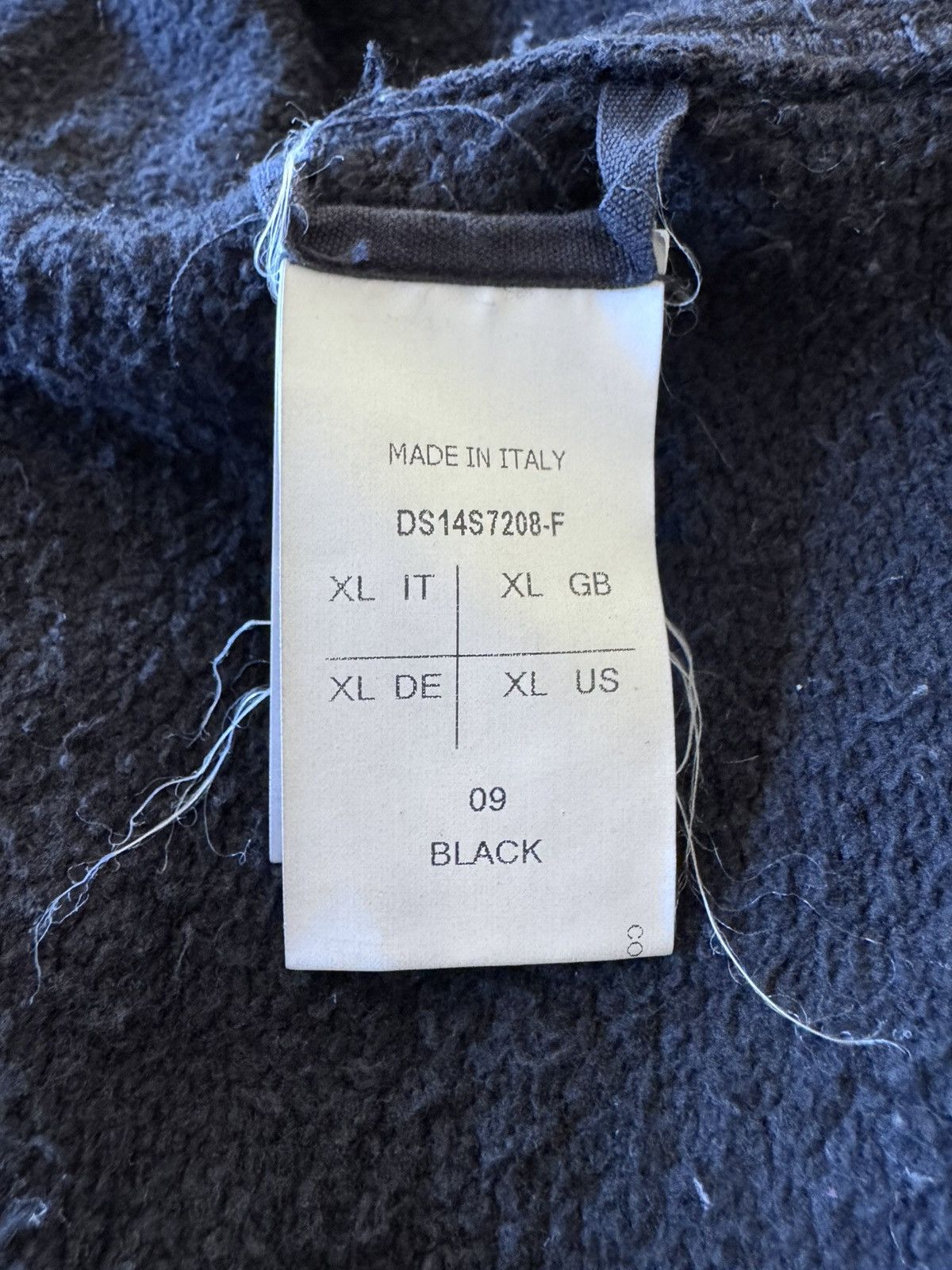 Rick Owens × Rick Owens Drkshdw Rick Owens DRKSHDW Tie Sleeveless Sweatshirt Size US XL / EU 56 / 4 - 5 Thumbnail