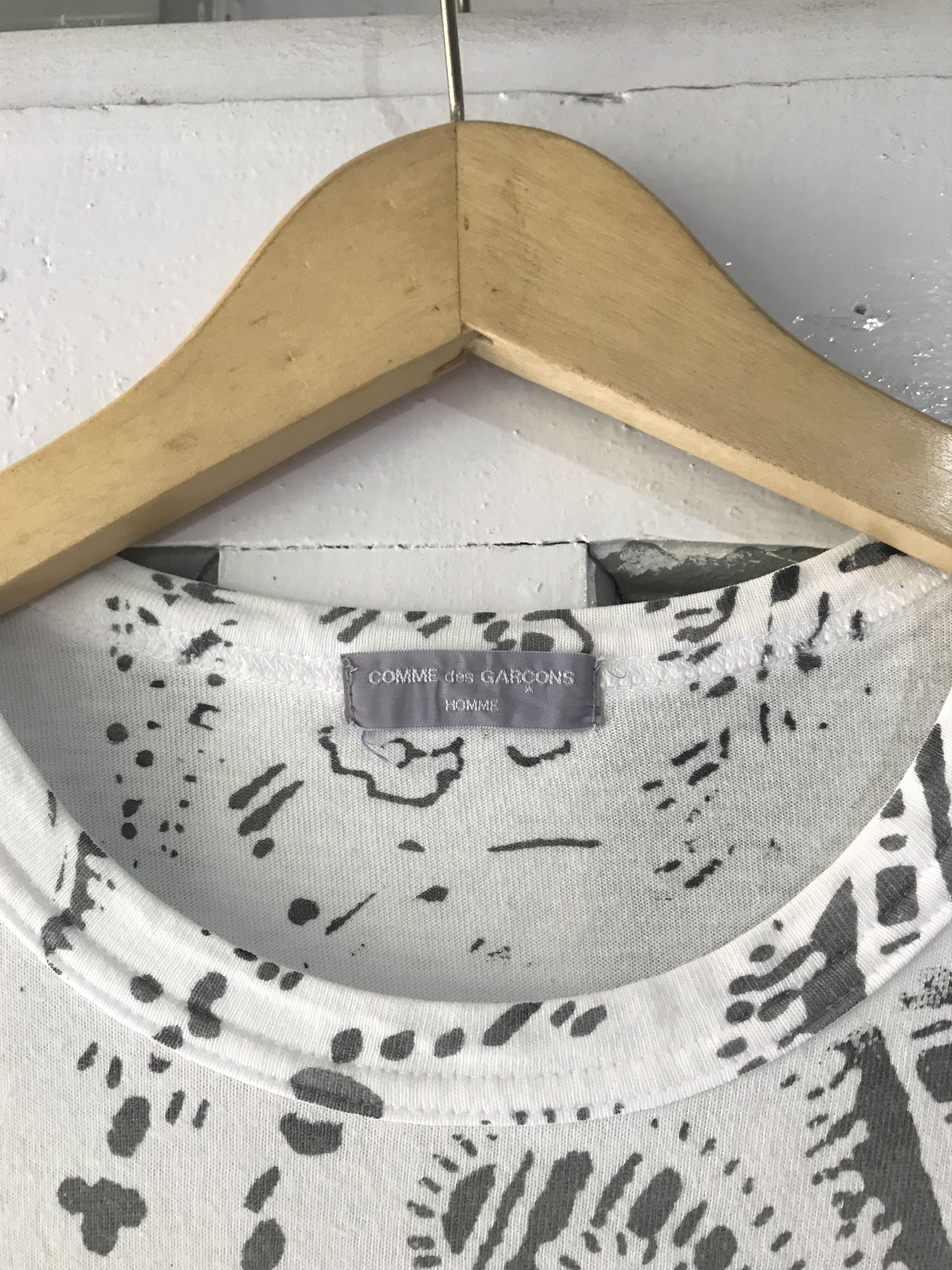 Comme des Garcons × Comme des Garcons Homme × Comme des Garcons Homme Plus Comme Des Garcons Homme AD2003 Printed Tshirt Size US L / EU 52-54 / 3 - 4 Thumbnail