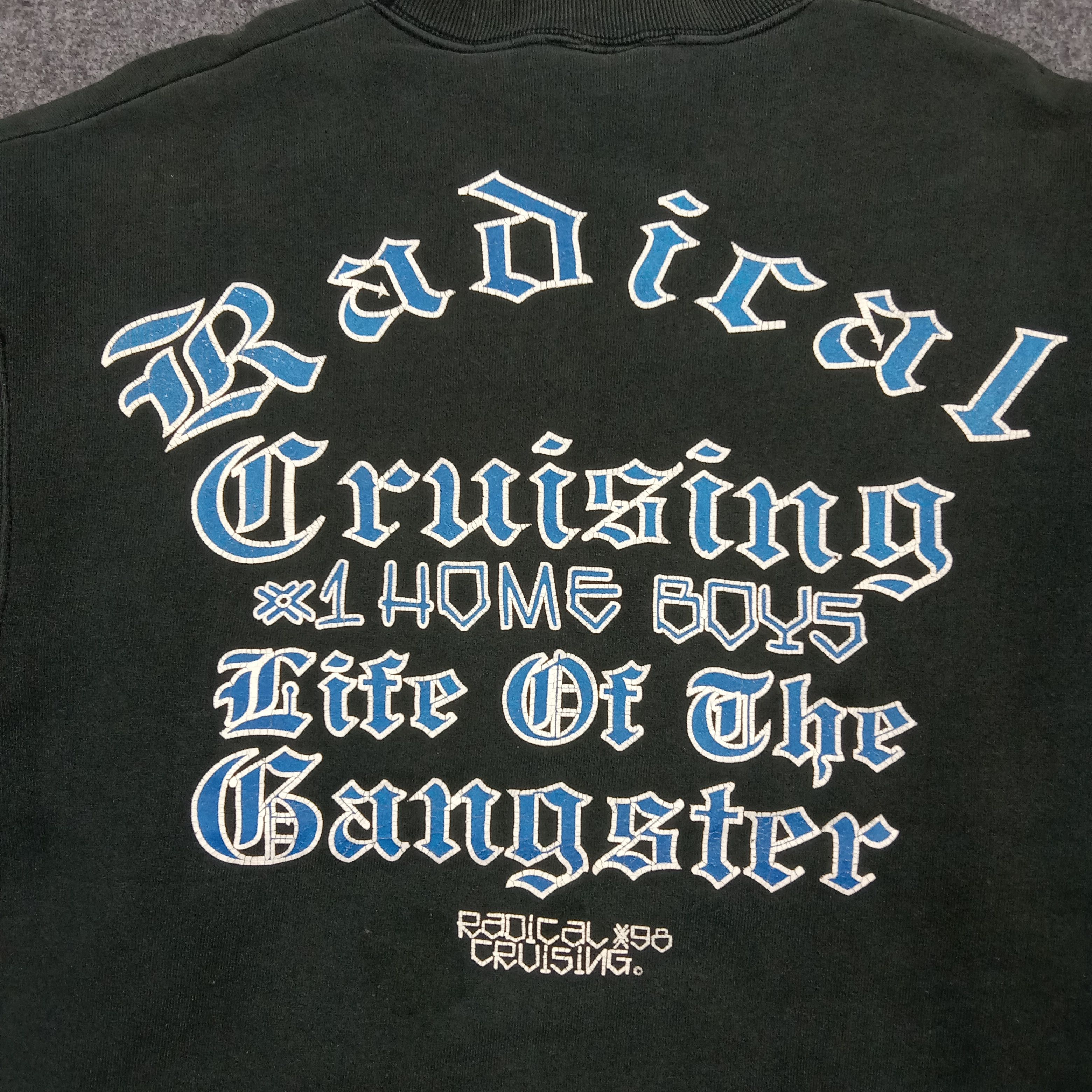 Vintage 90's Radical Cruising Lowrider Sweatshirt C289N15 Size US M / EU 48-50 / 2 - 2 Thumbnail