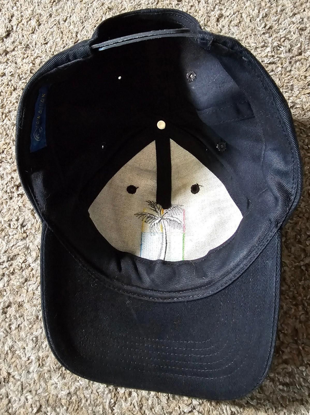 Other Kauai Palm Tree Color Block Baseball Hat Cap Black Snapback Size ONE SIZE - 6 Thumbnail