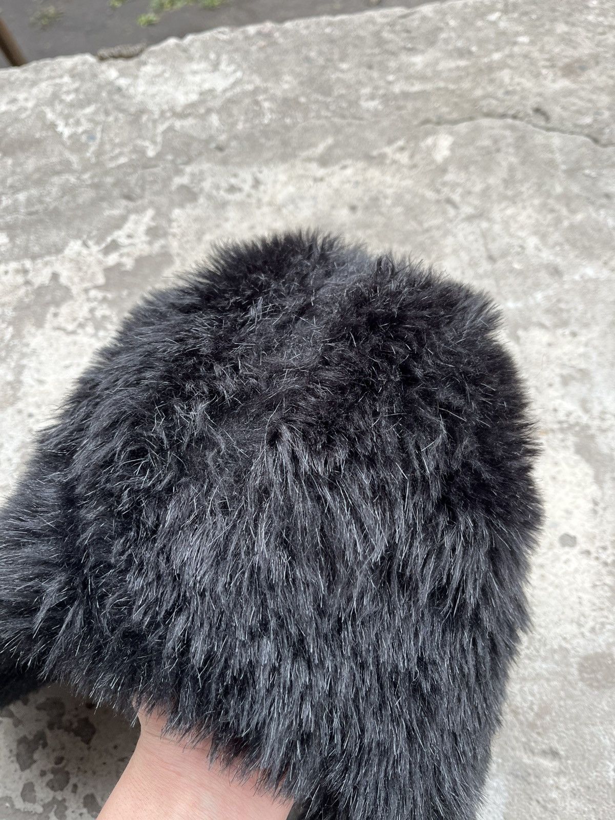 Hysteric Glamour × If Six Was Nine × Japanese Brand 90s Japanese Fur Faux Fuzzy Trapper Mohair Ushanka Hat Y2K Size ONE SIZE - 5 Thumbnail