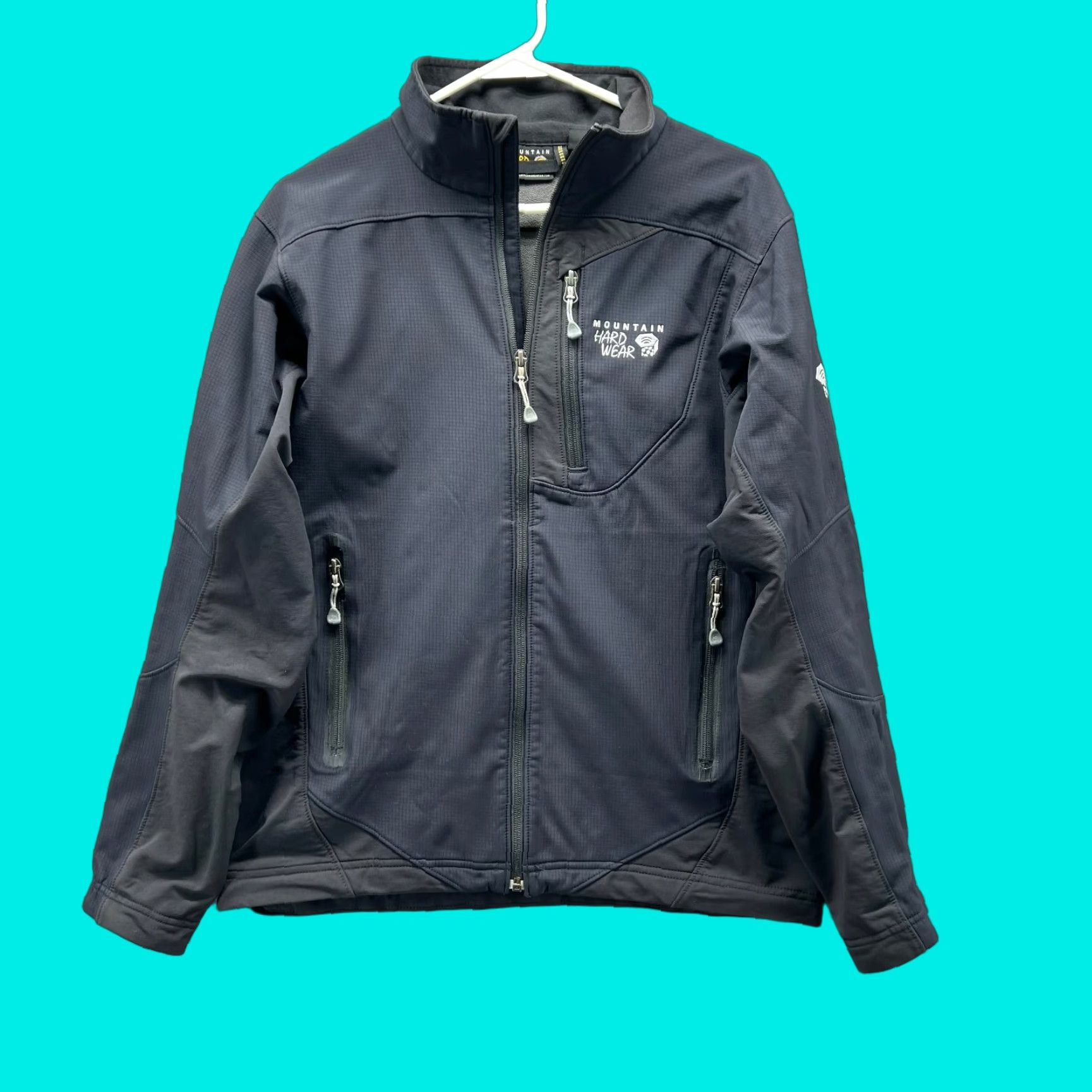 Mountain Hardwear VINTAGE Mountain Hardwear Jacket Mens Medium Black Full Zip Windbreaker Nylon Rain Windbreaker Jacket Mens Black Nylon Full Zip Size US M / EU 48-50 / 2 - 1 Thumbnail