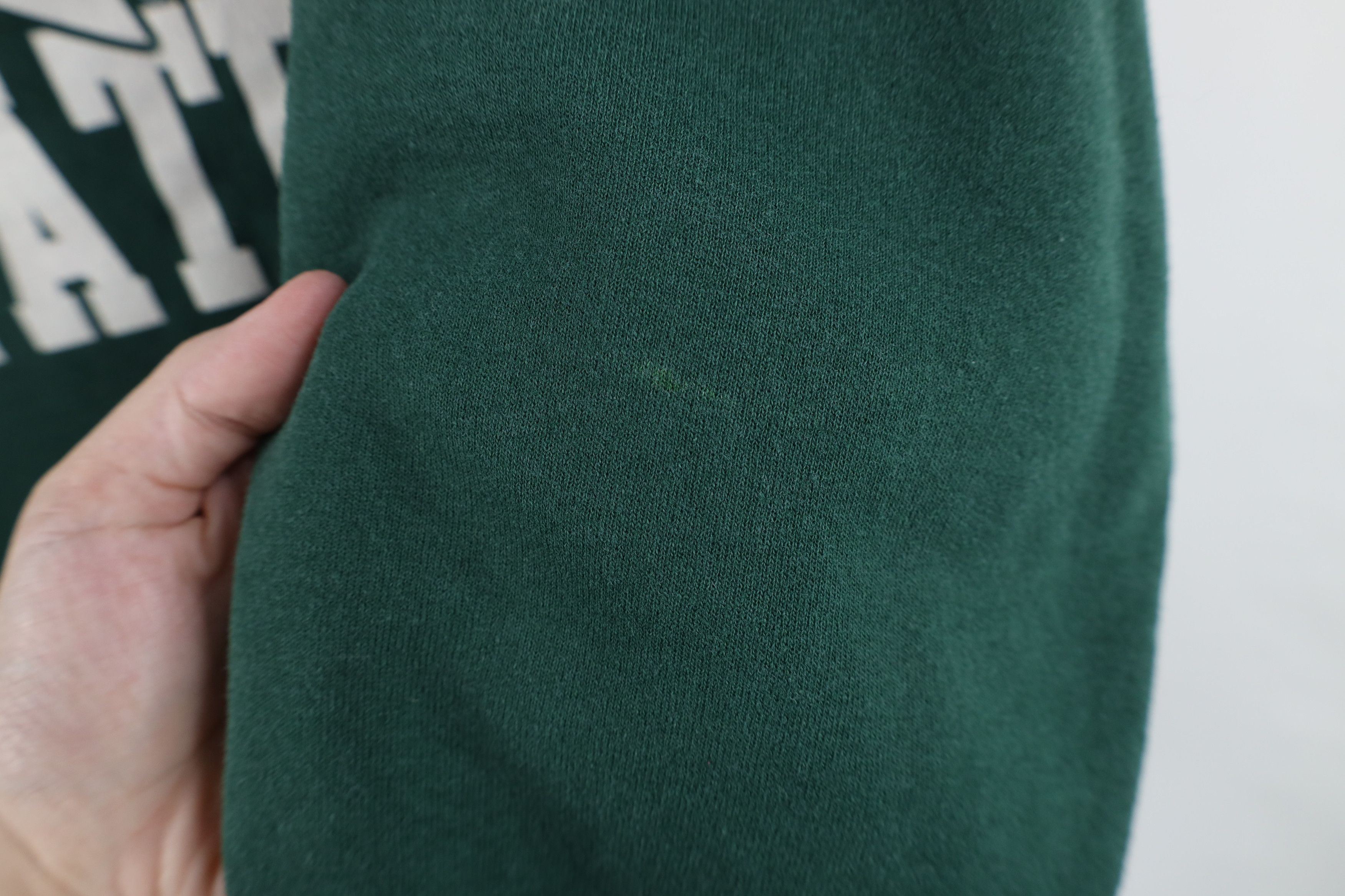 Vintage Vintage 90s Michigan State University Crewneck Sweatshirt Size US XL / EU 56 / 4 - 4 Thumbnail