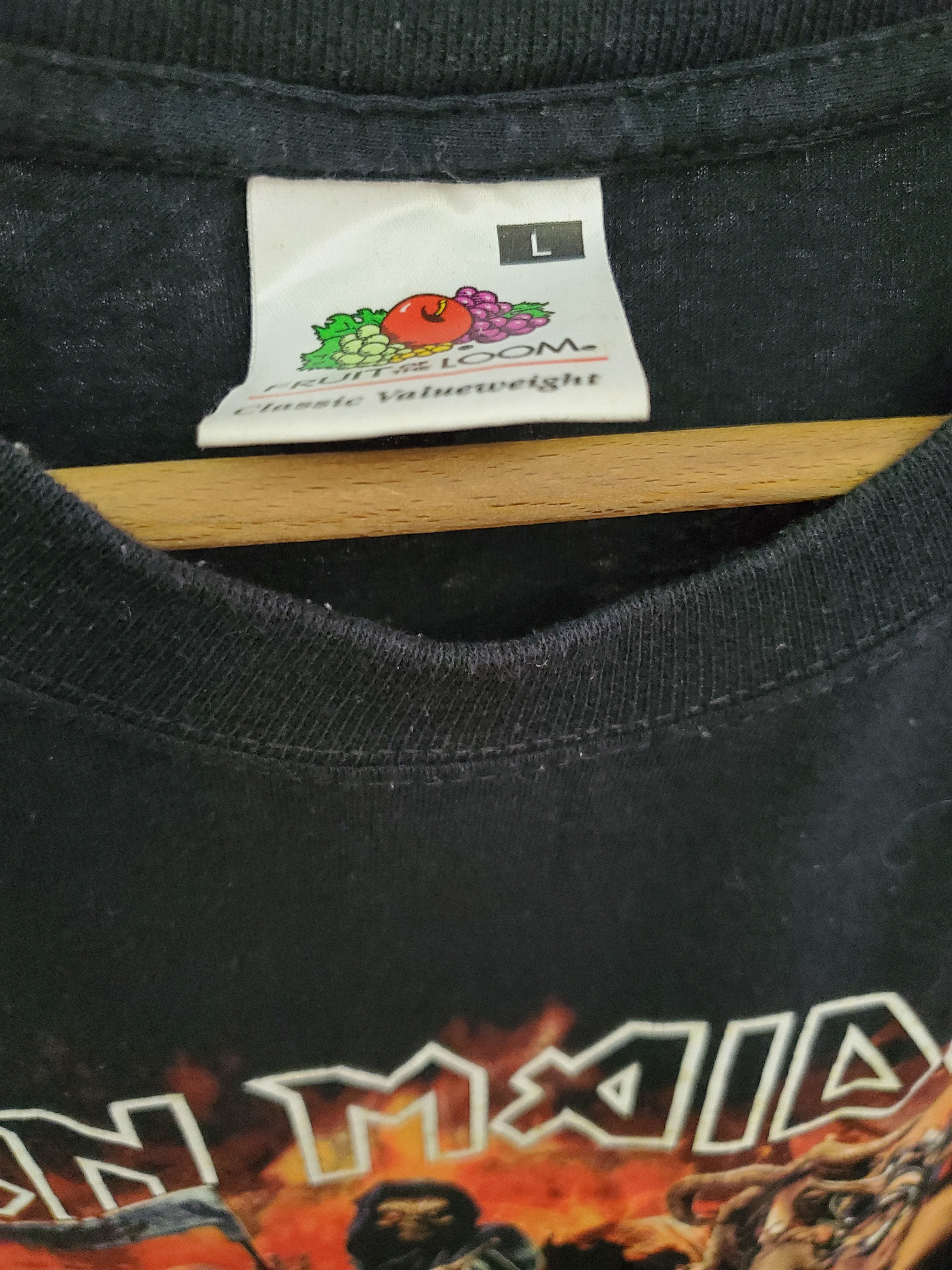 Band Tees × Iron Maiden × Vintage Vintage Iron Maiden Dance of Death World Tour Tshirt size L Size US L / EU 52-54 / 3 - 5 Thumbnail