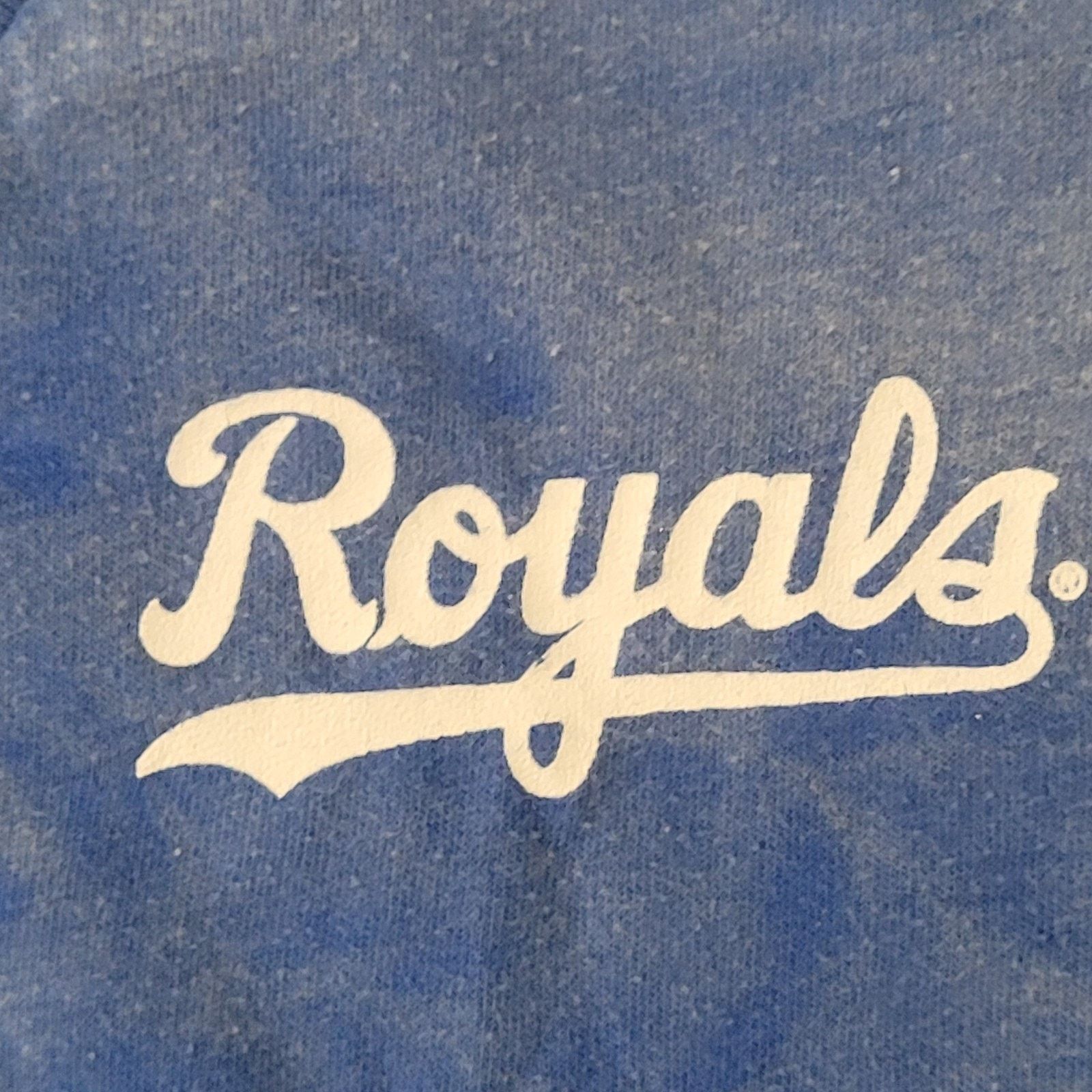 Other Vintage 80s Royals Bleached Shirt Women Large 20x25 Blue USA Size L / US 10 / IT 46 - 8 Thumbnail