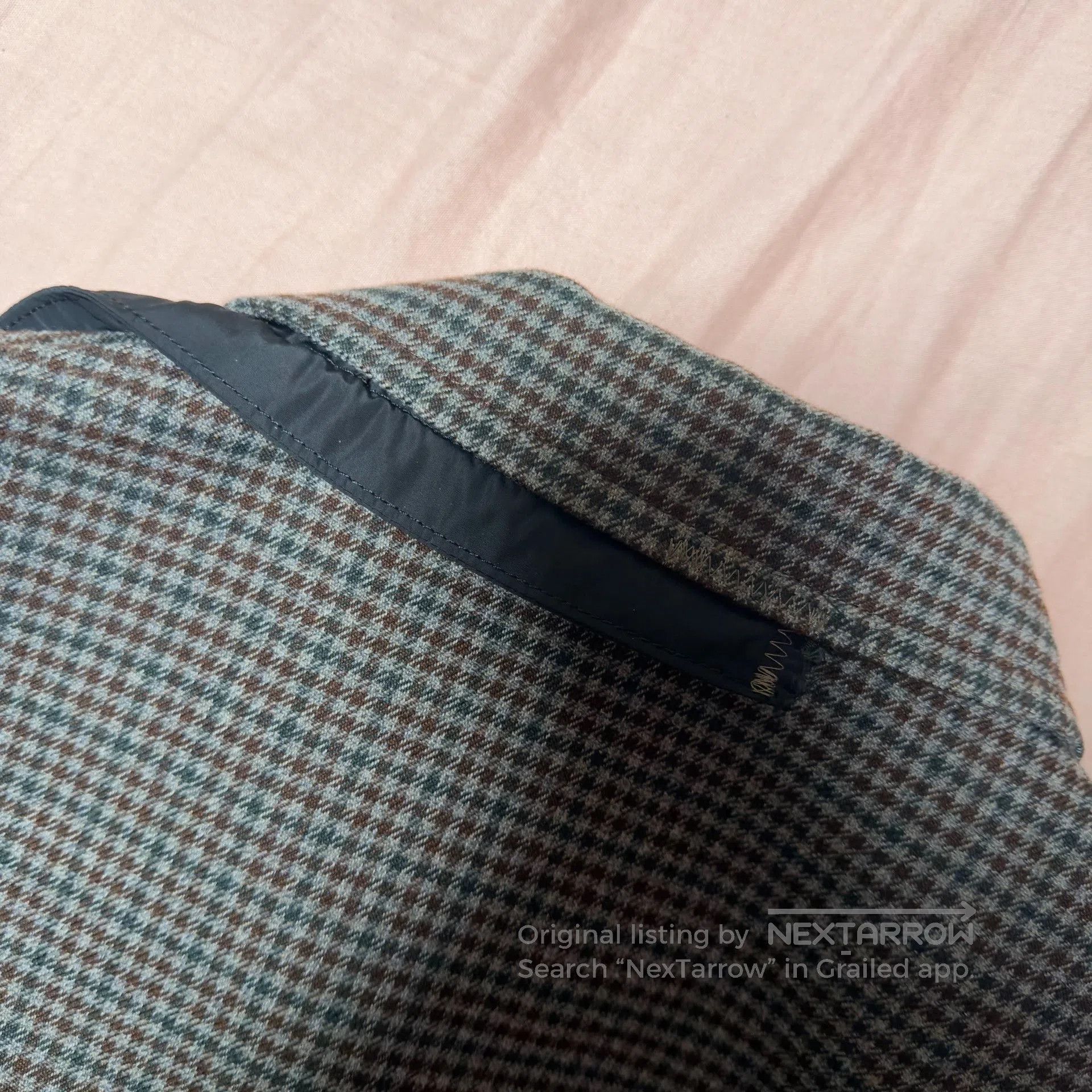 Kolor KOLOR 23AW Houndstooth Paneled Zip Jacket. Size US M / EU 48-50 / 2 - 3 Thumbnail