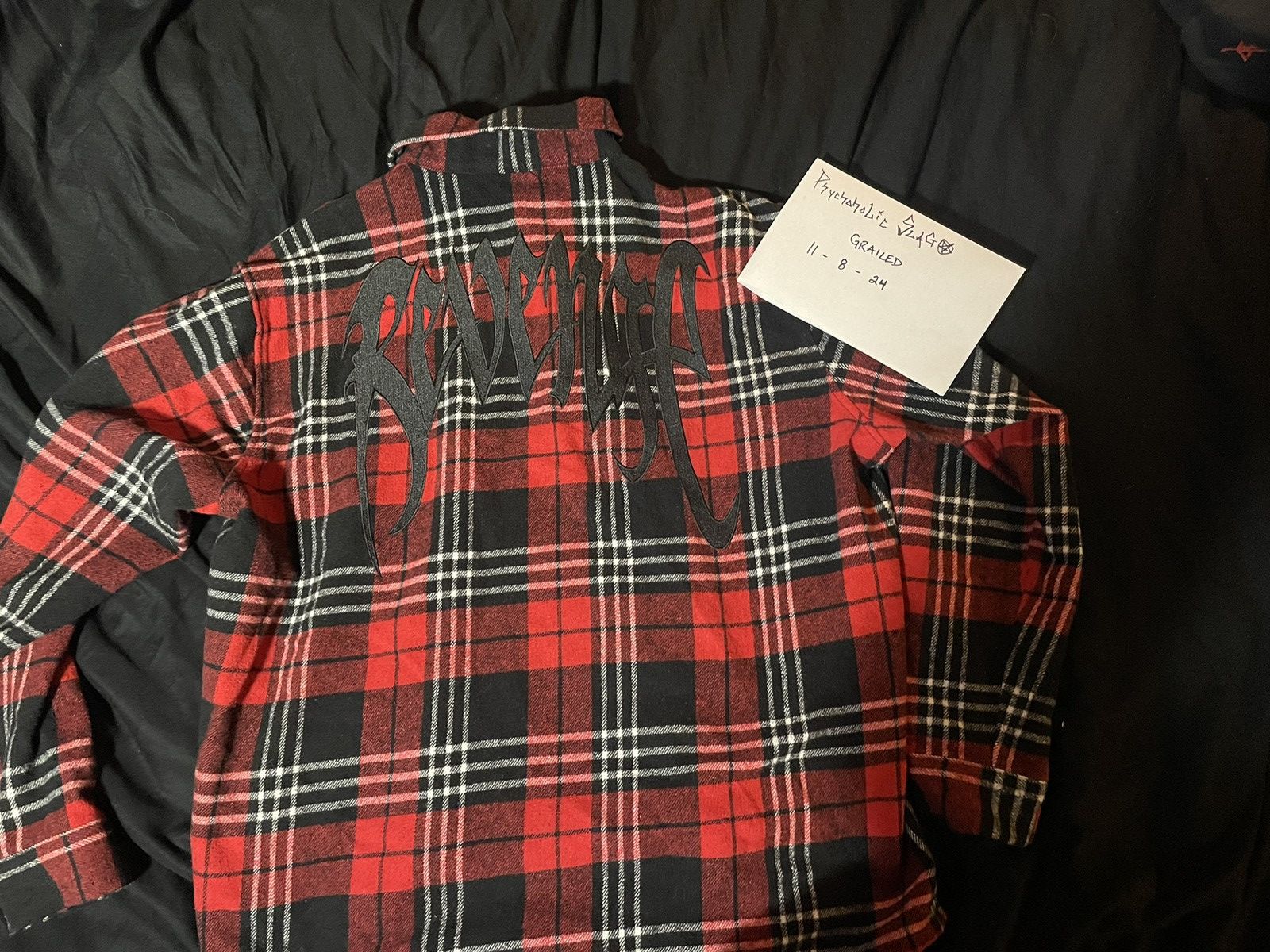 Revenge Revenge Black & Red Flannel XXL Size US XXL / EU 58 / 5 - 2 Thumbnail