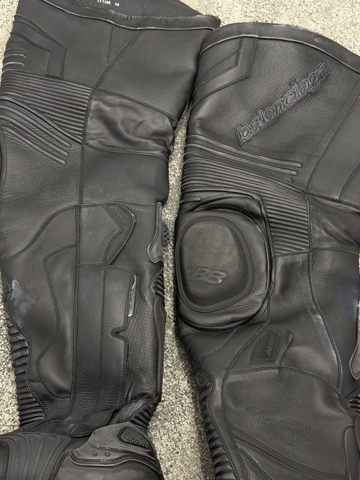 Balenciaga BALENCIAGA SPRING24 BIKER OVER THE KNEE BOOTS Size US 12.5 / EU 45-46 - 3 Thumbnail