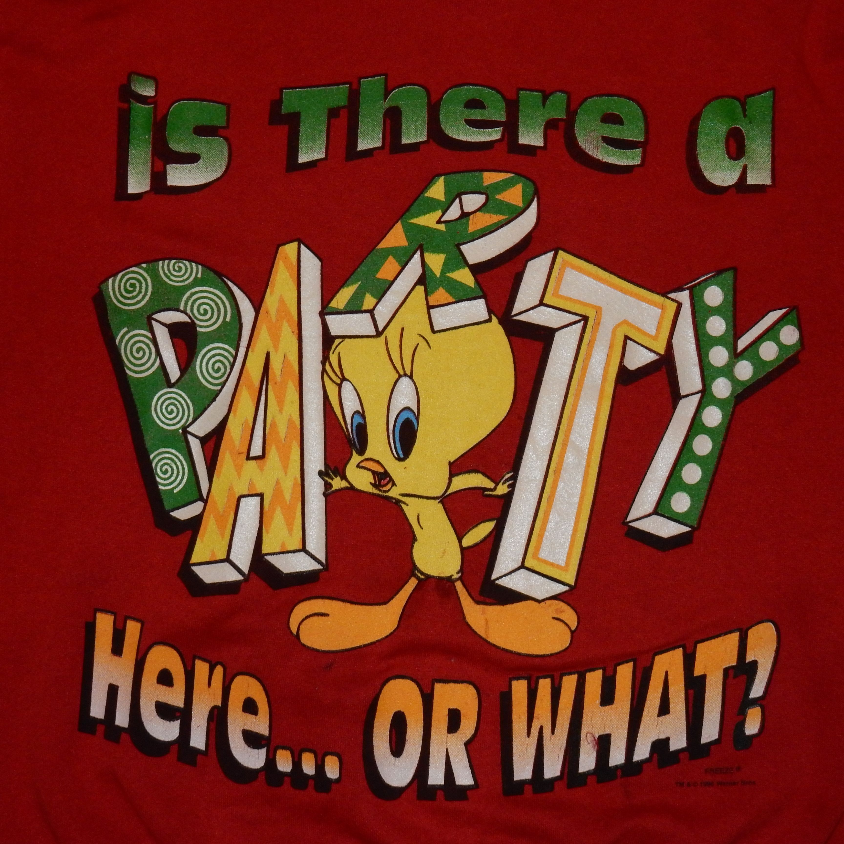 Disney × Jerzees × Vintage Looney tunes vintage red 90's sweatshirt - L Size US L / EU 52-54 / 3 - 3 Thumbnail