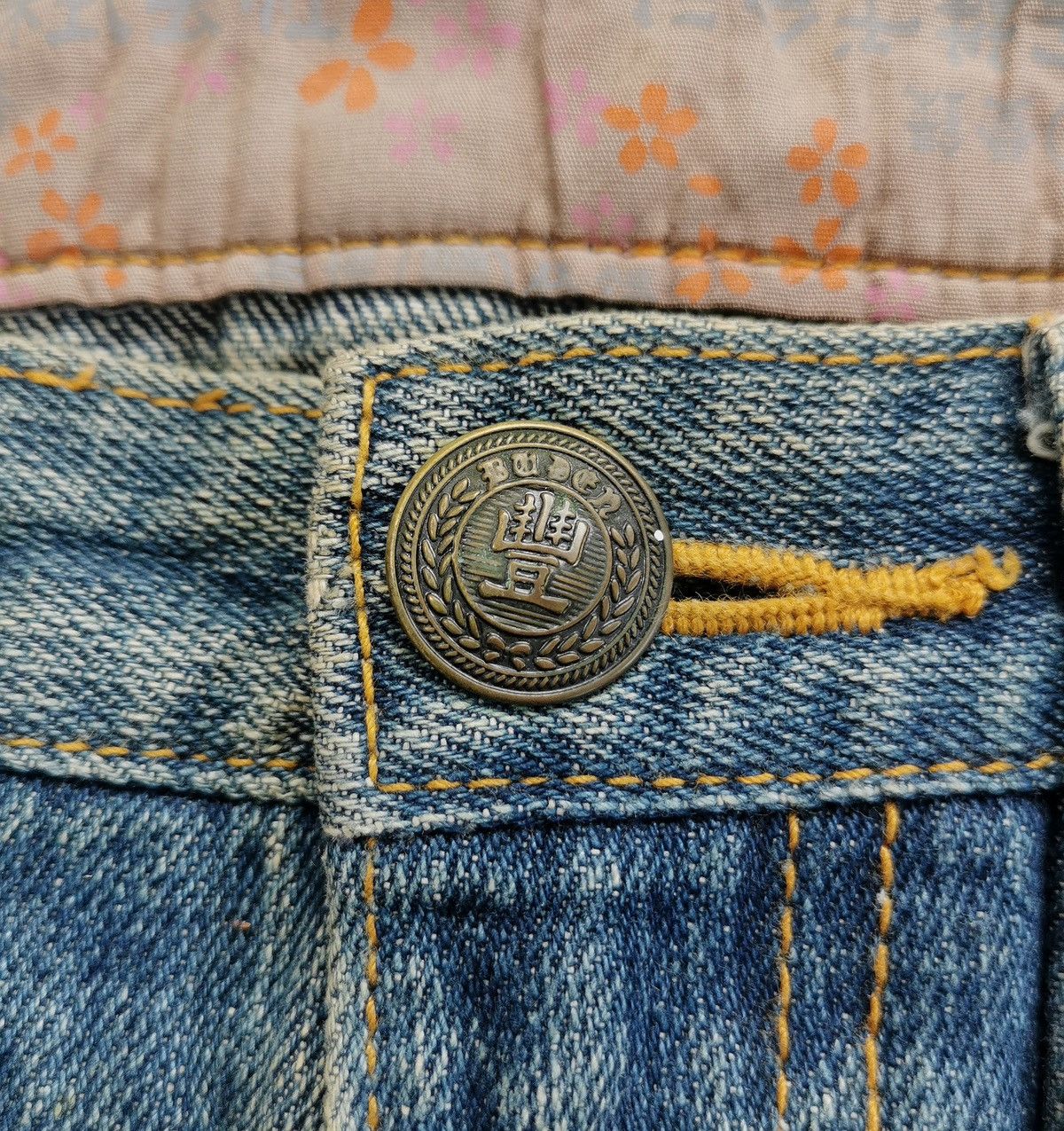 Japanese Brand Buden Japan Double Waist Mud Denim Ankle Jeans Size US 32 / EU 48 - 4 Thumbnail