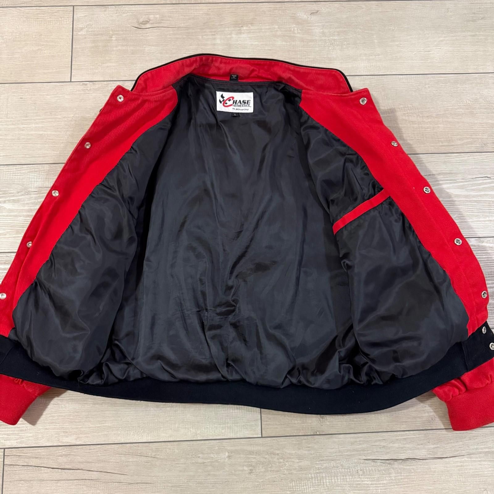 Chase Authentics Vintage Budweiser NASCAR Jacket Dale Earnhardt Jr 8 Chase L Size US L / EU 52-54 / 3 - 8 Thumbnail