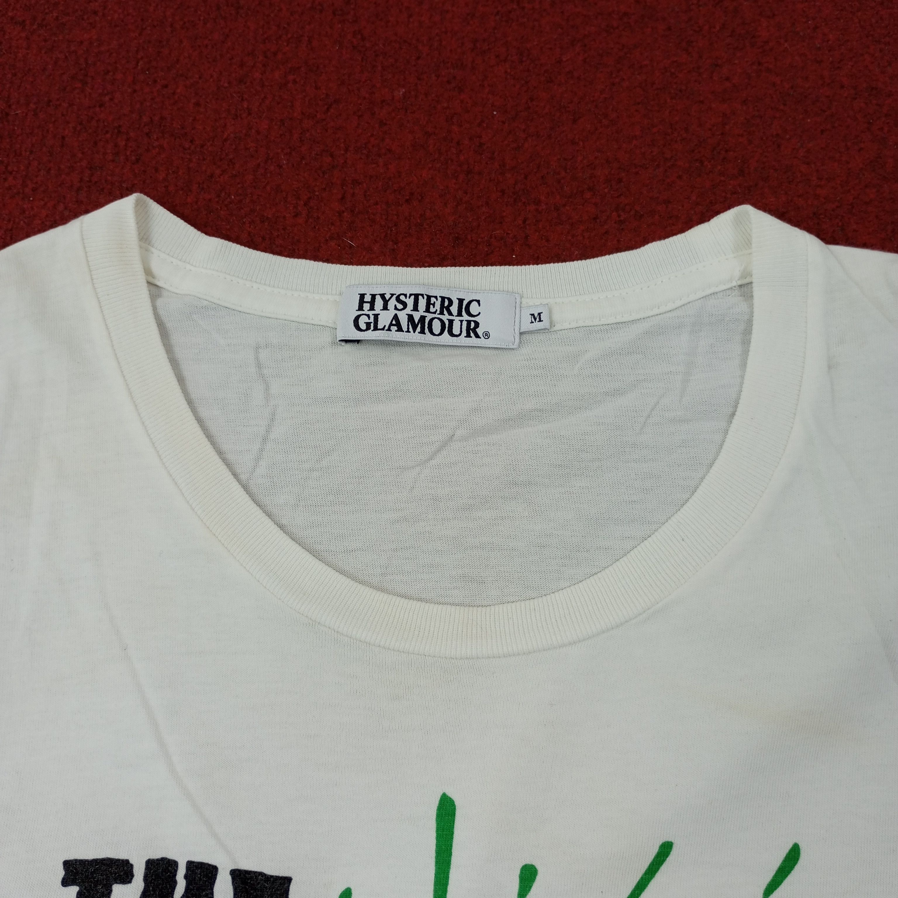 Hysteric Glamour × Japanese Brand × Vintage Hysteric Glamour Japanese Brand Tshirt c219n78 Size US M / EU 48-50 / 2 - 7 Thumbnail