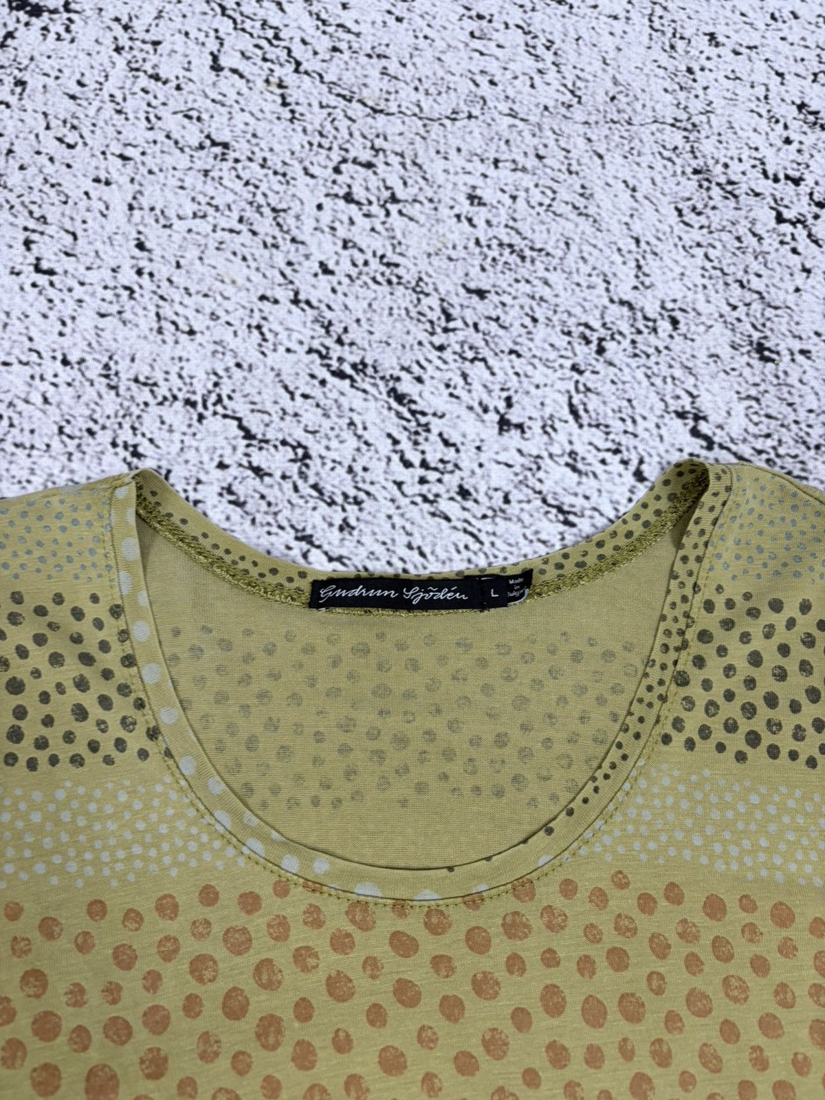 Gudrun Sjoden Gudrun Sjoden Organic Cotton Striped Dot Long Sleeve Tunic L Size L / US 10 / IT 46 - 7 Thumbnail