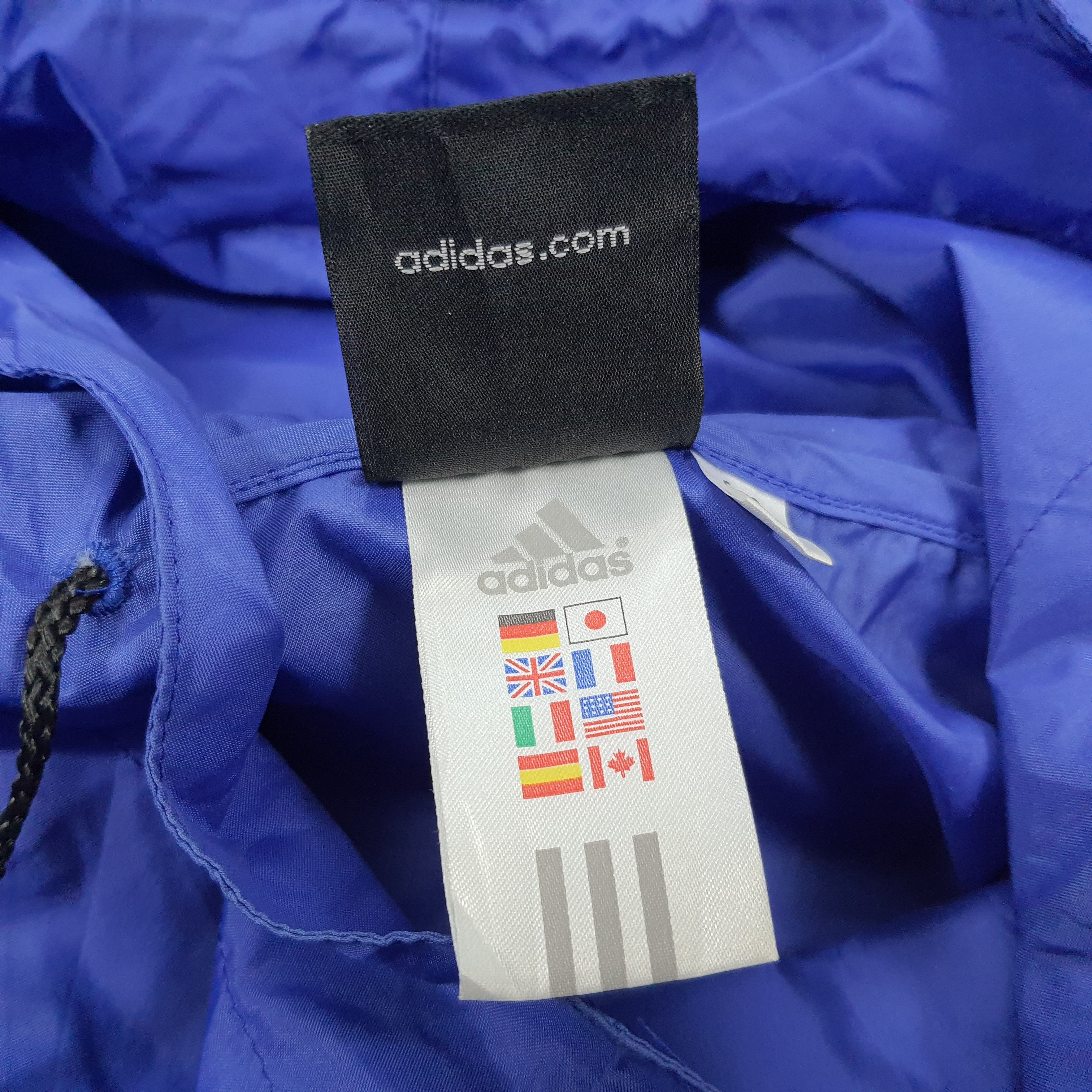 Adidas Vintage Adidas Japan Football Team Windbreaker Raincoat Size US M / EU 48-50 / 2 - 6 Thumbnail