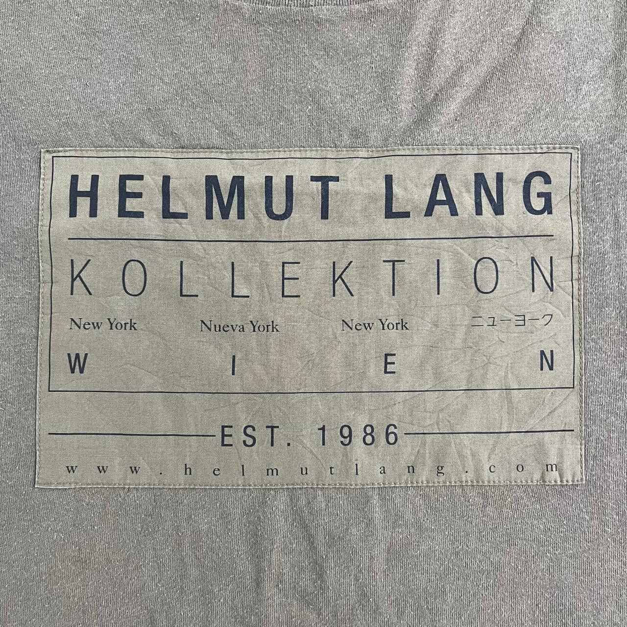 Helmut Lang Helmut Lang Kollektion Logo Patch Tshirt Size US M / EU 48-50 / 2 - 3 Thumbnail