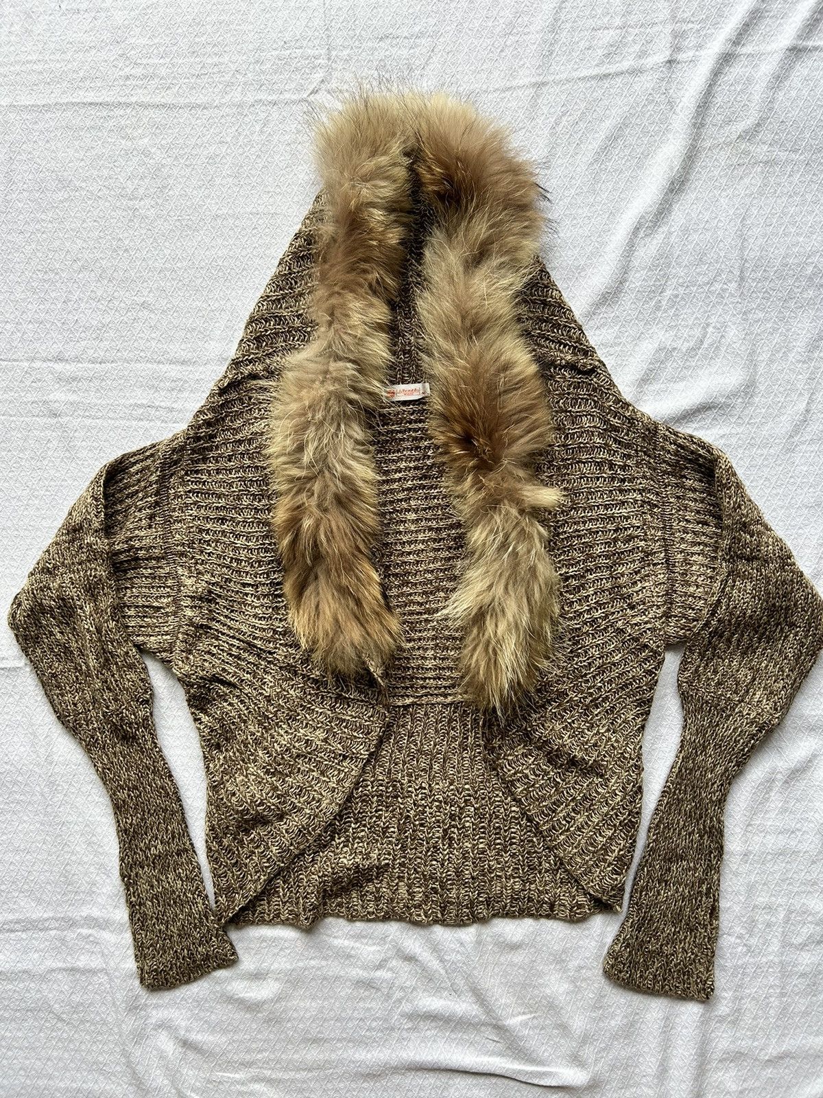 If Six Was Nine 💸BINDINGOFFER💸Japanese cardigan fur knit ifsix lgb styled Size US M / EU 48-50 / 2 - 3 Thumbnail