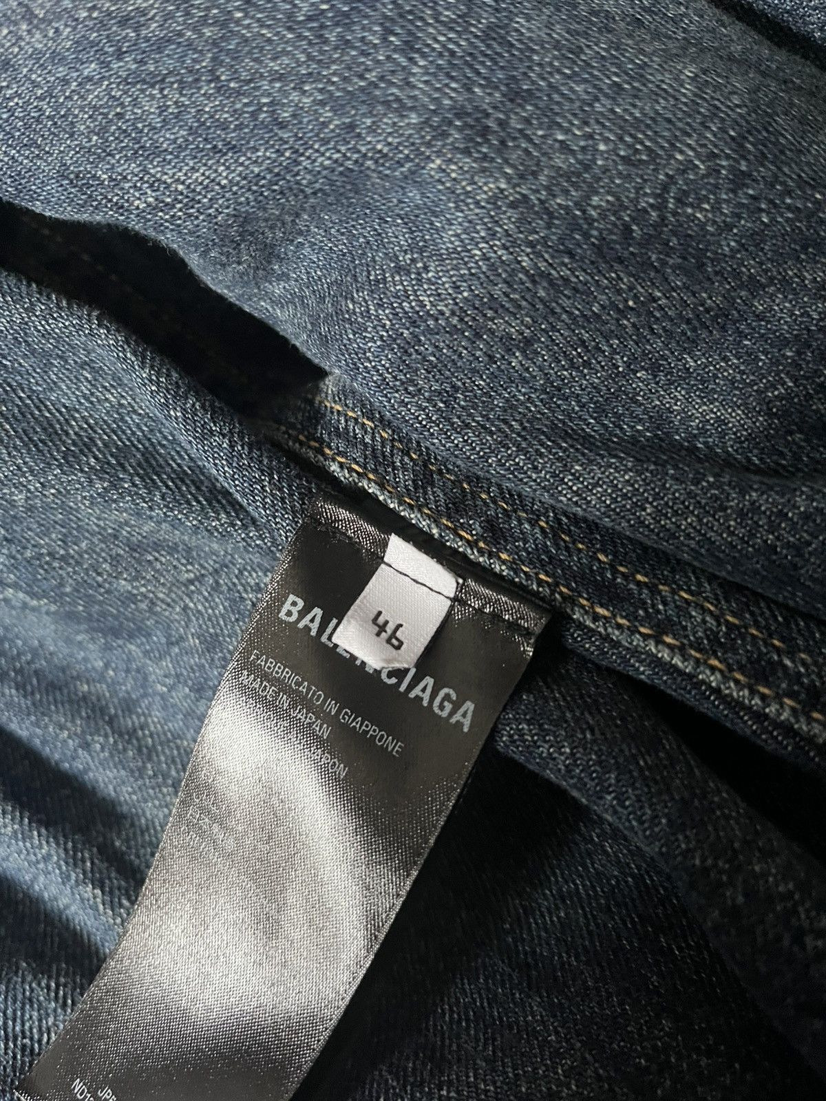 Balenciaga Balenciaga F/W 22 padded denim jacket bomber Kanye West Size US S / EU 44-46 / 1 - 15 Thumbnail