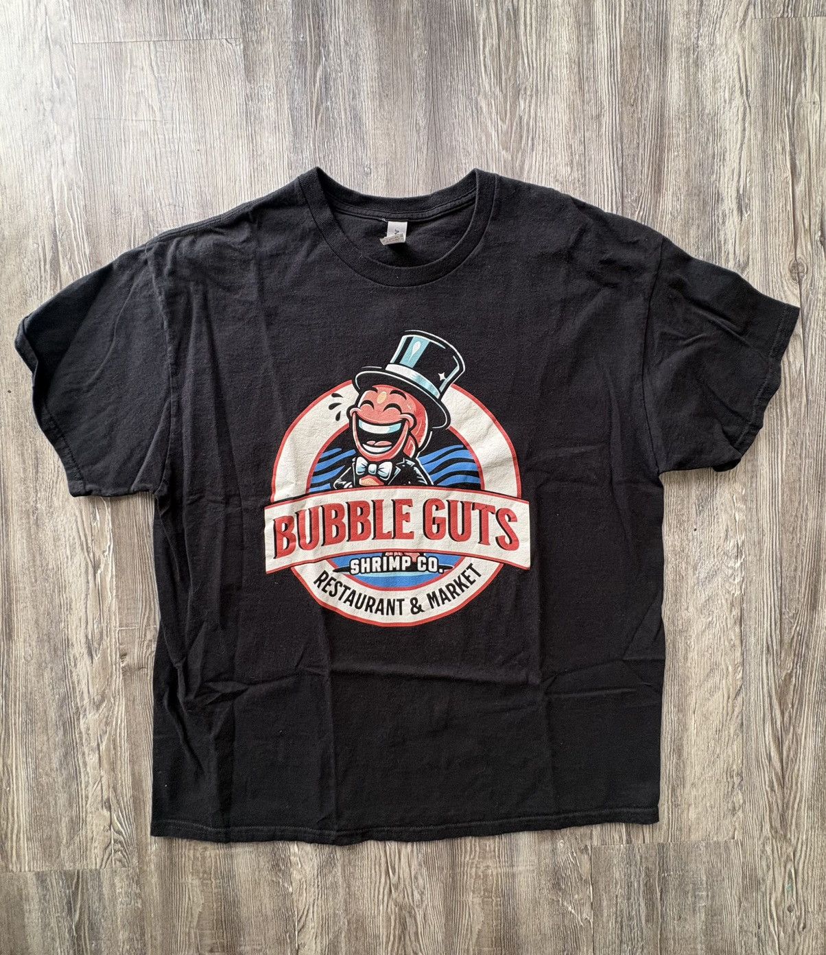Gildan Men’s Bubba Gump T-Shirt Size US XL / EU 56 / 4 - 1 Thumbnail