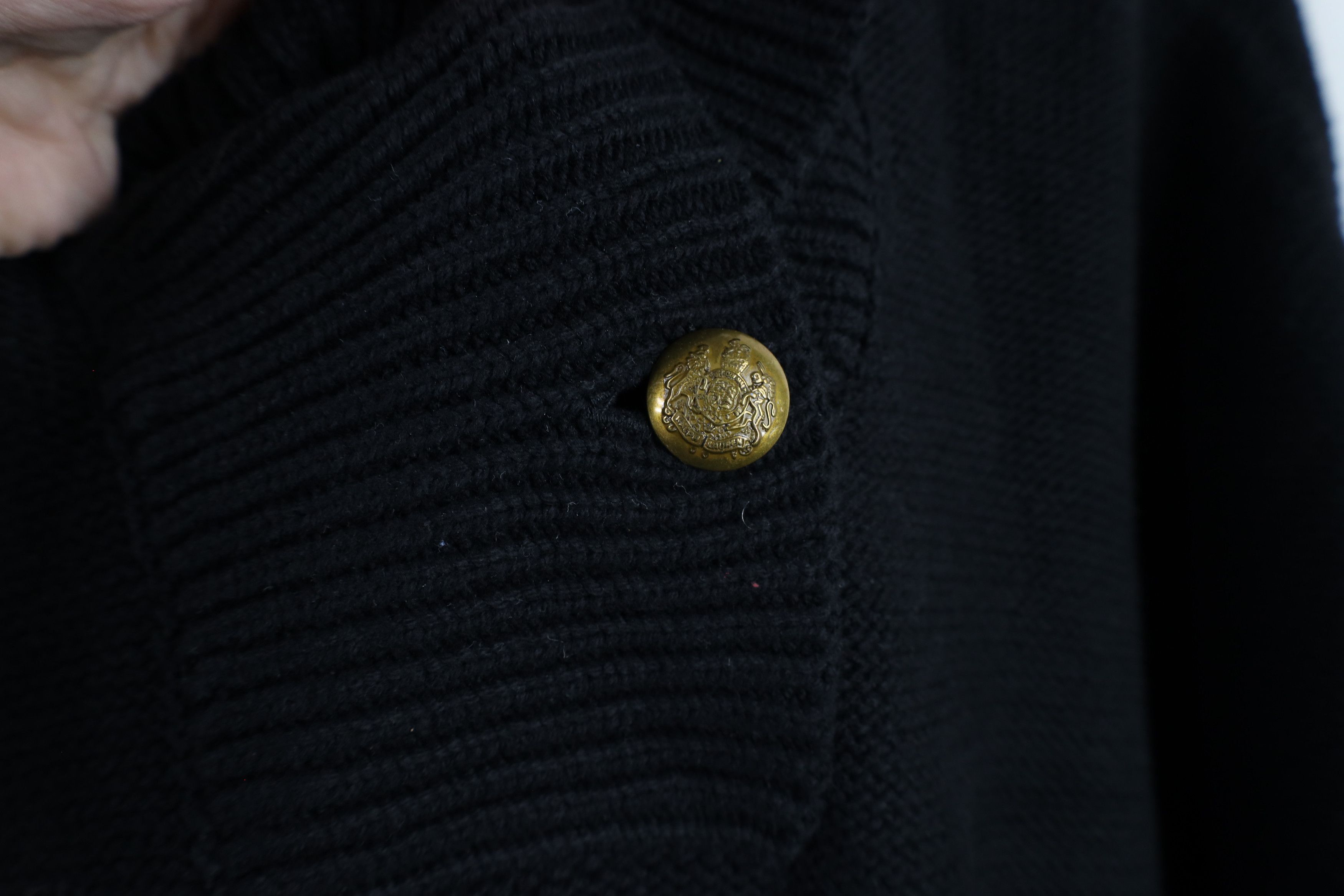 Ralph Lauren × Vintage Vintage 90s Ralph Lauren Knit Pullover Sweater Cape Poncho Size XL / US 12-14 / IT 48-50 - 7 Thumbnail