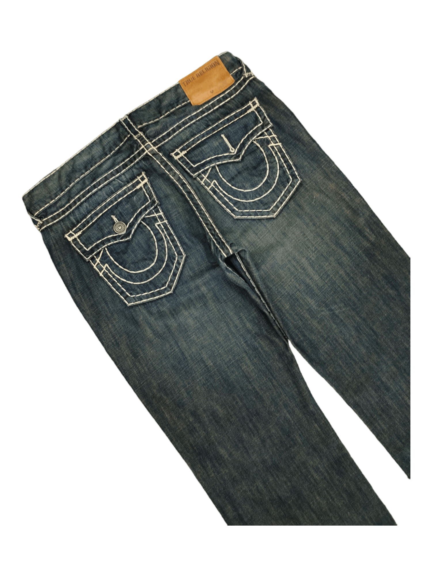 True Religion Vintage Y2k True Religion Big Stitch Denim Pants Streetwear Size US 38 / EU 54 - 6 Thumbnail