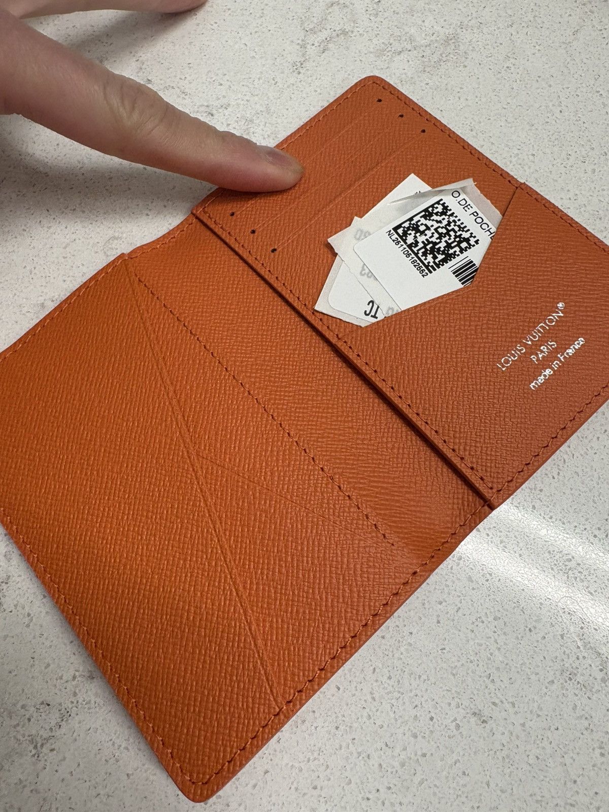 Louis Vuitton SS25 Orange Tennis Pocket Organizer Size ONE SIZE - 4 Thumbnail